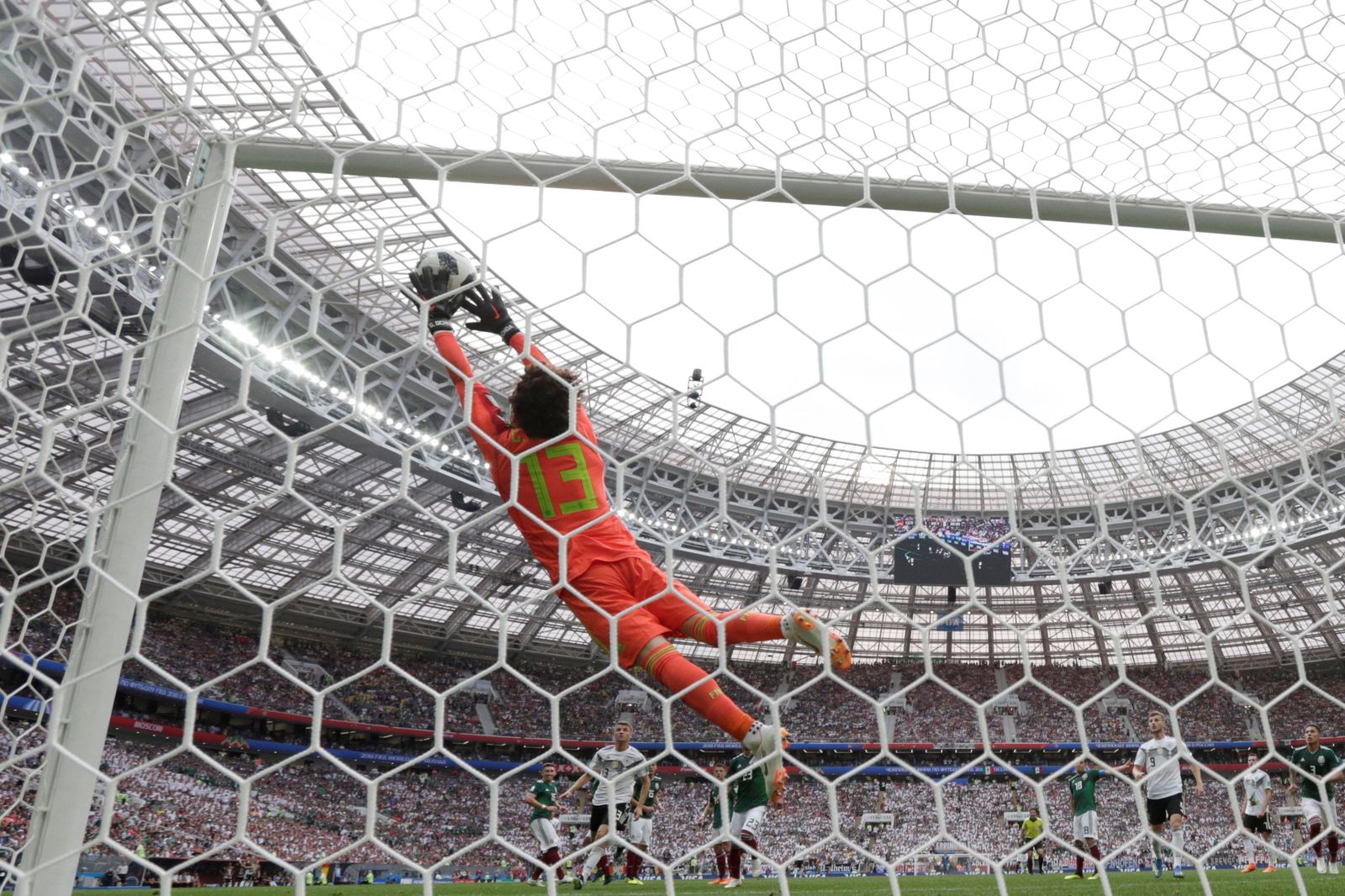 Las imágenes del Alemania-México