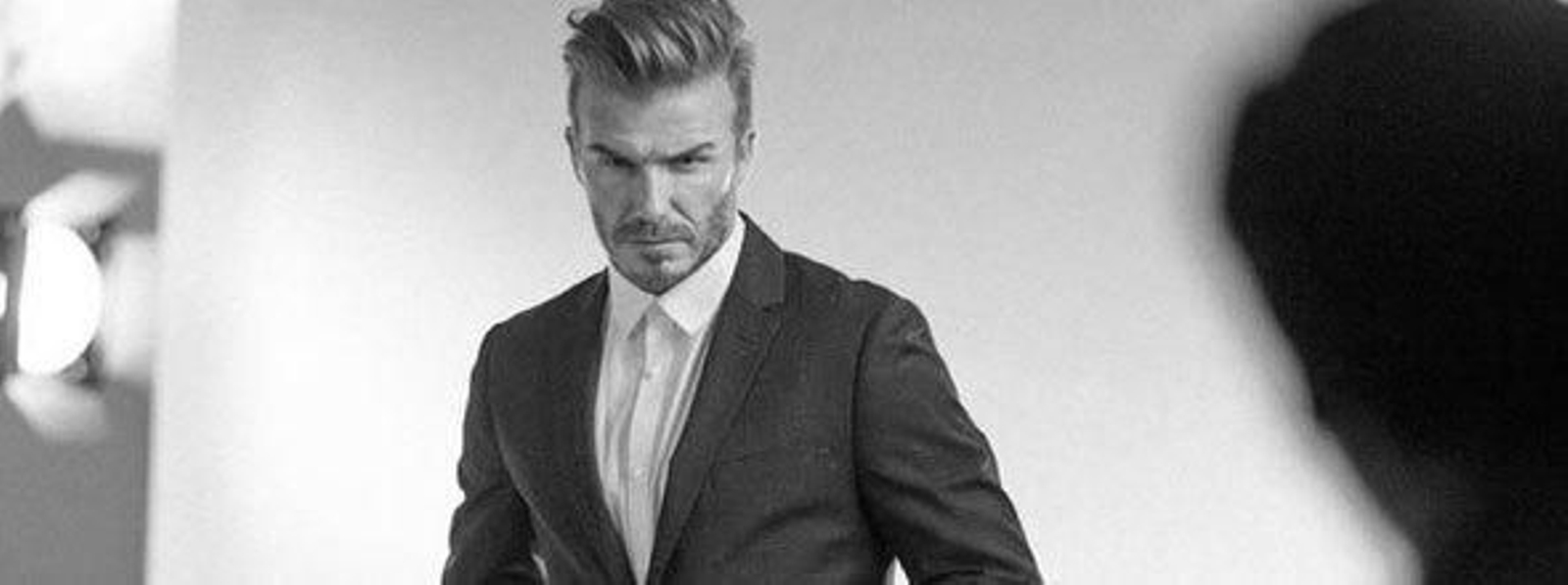David Beckham, uno de los primeros en prestar su imagen para campañas de moda.