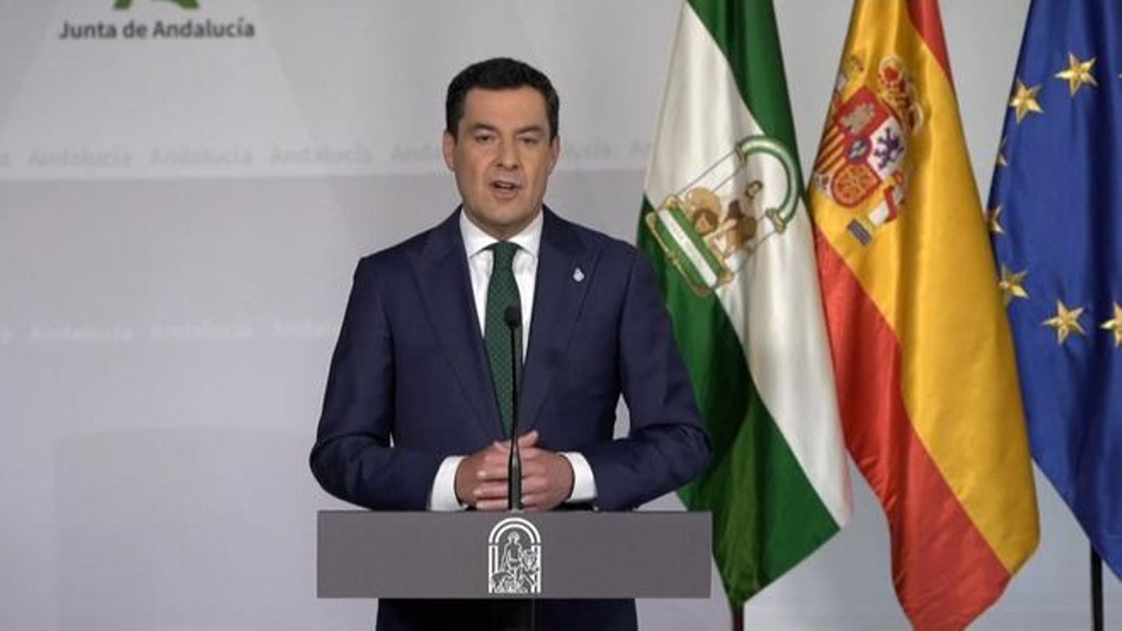 Juanma Moreno adelantó las elecciones al Parlamento de Andalucía al domingo 19 de junio de 2022