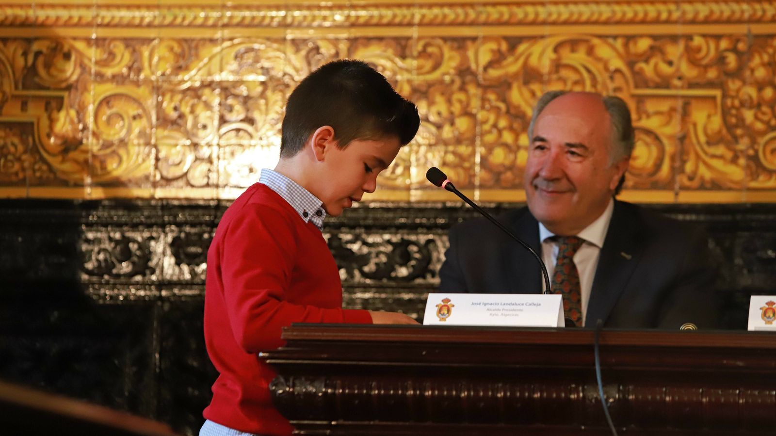 Pleno infantil en el Ayuntamiento de Algeciras