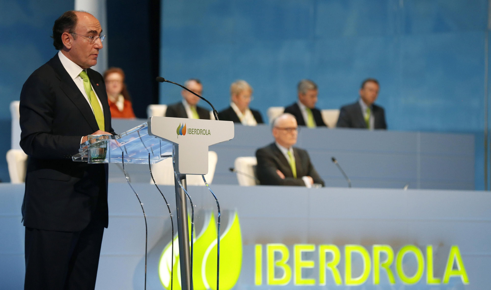 Ignacio Sánchez Galán, en una junta general de accionistas de Iberdrola.