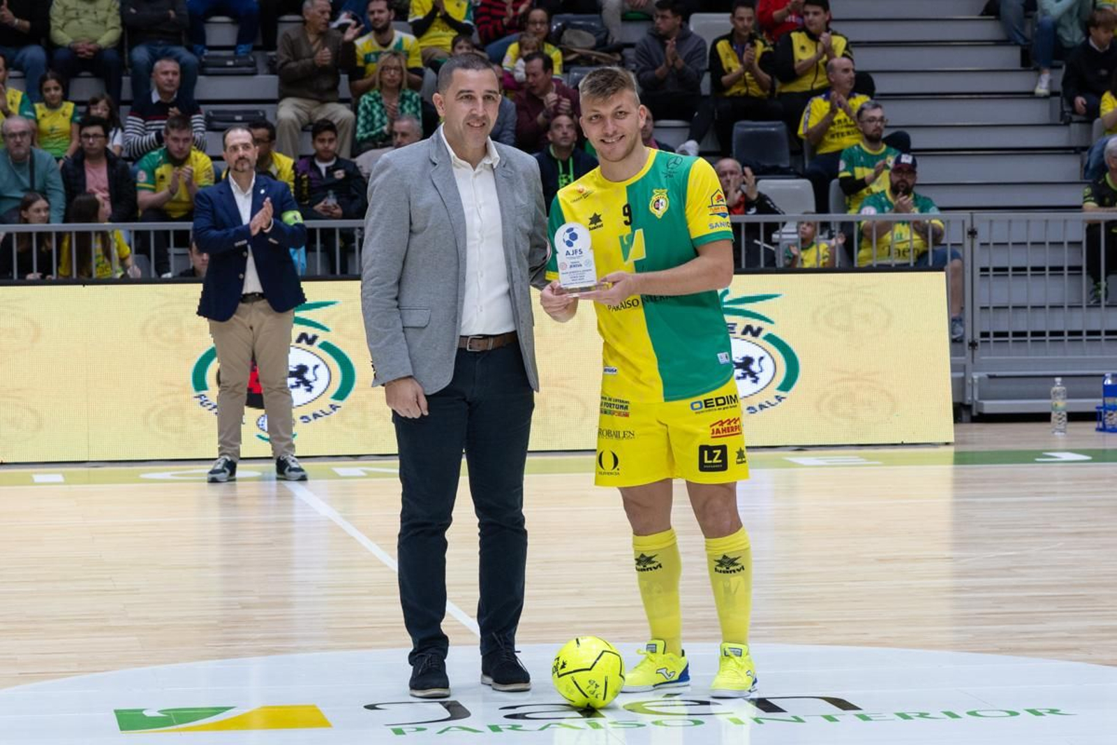 Jaén Paraíso Interior FS contra  ATP Ilum. Ribera Navarra FS