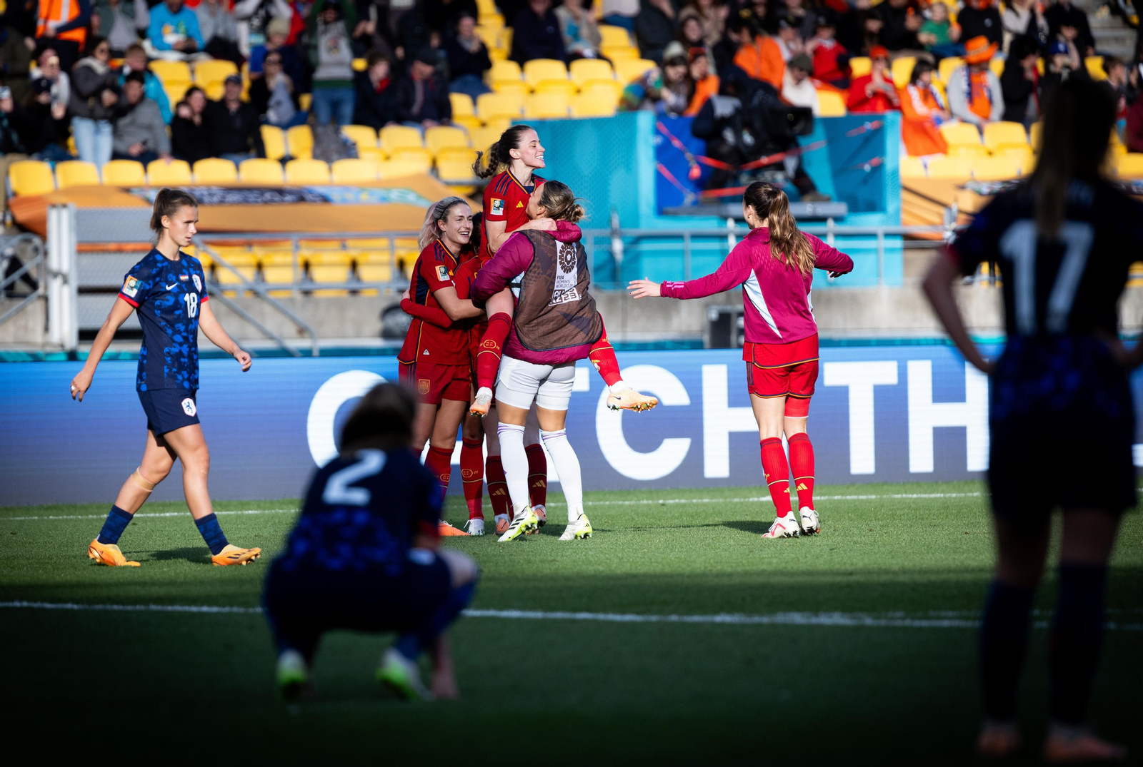 Las fotos de la histórica clasificación de España para semifinales en el Mundial femenino