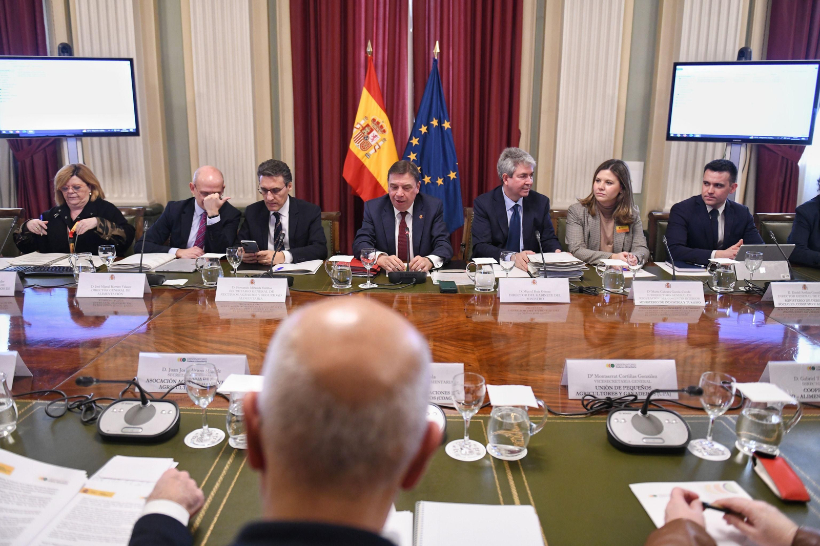 Reunión del Observatorio de la Cadena Alimentaria