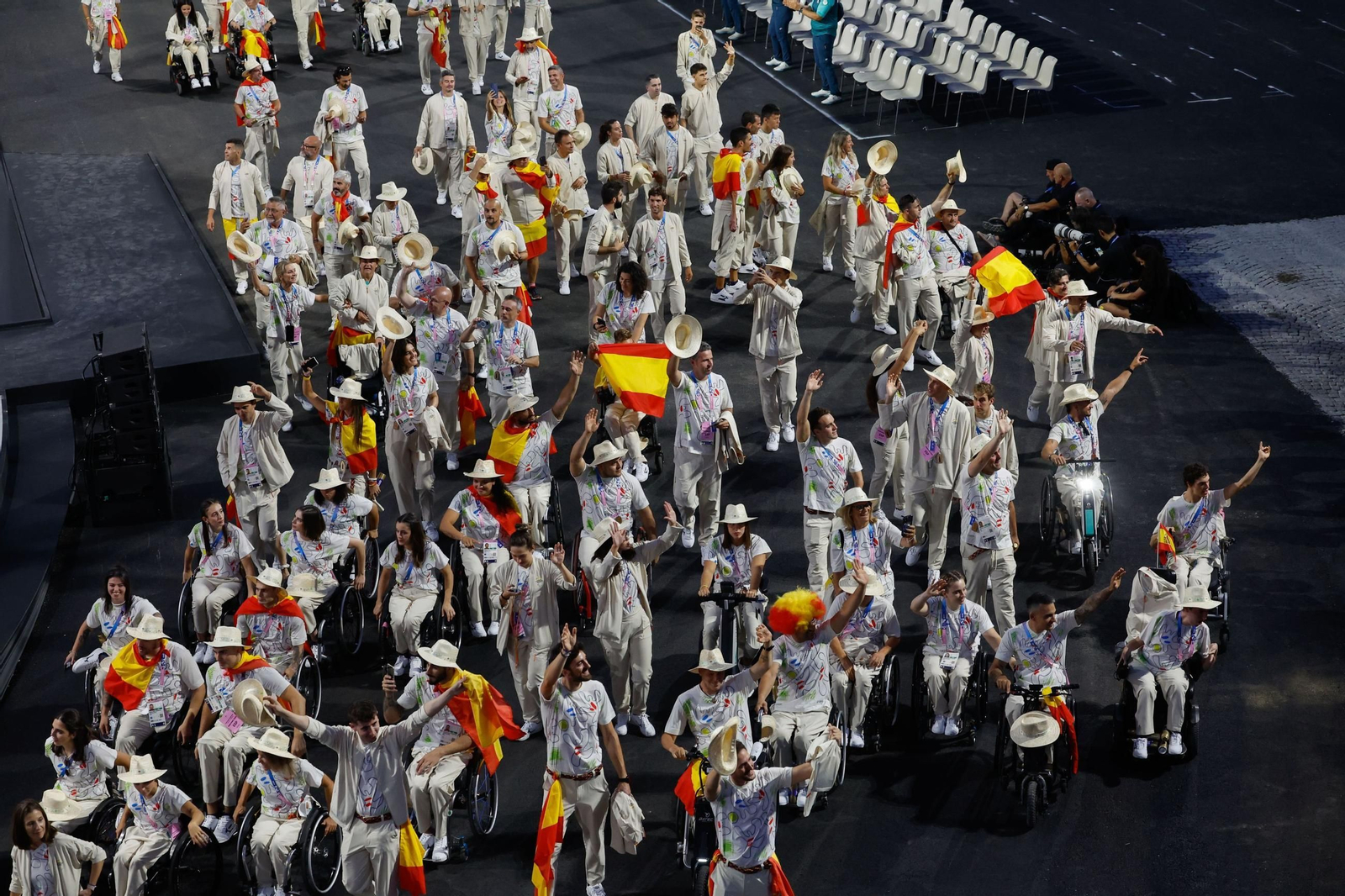 Las fotos de la inauguración de los Paralímpicos París 2024