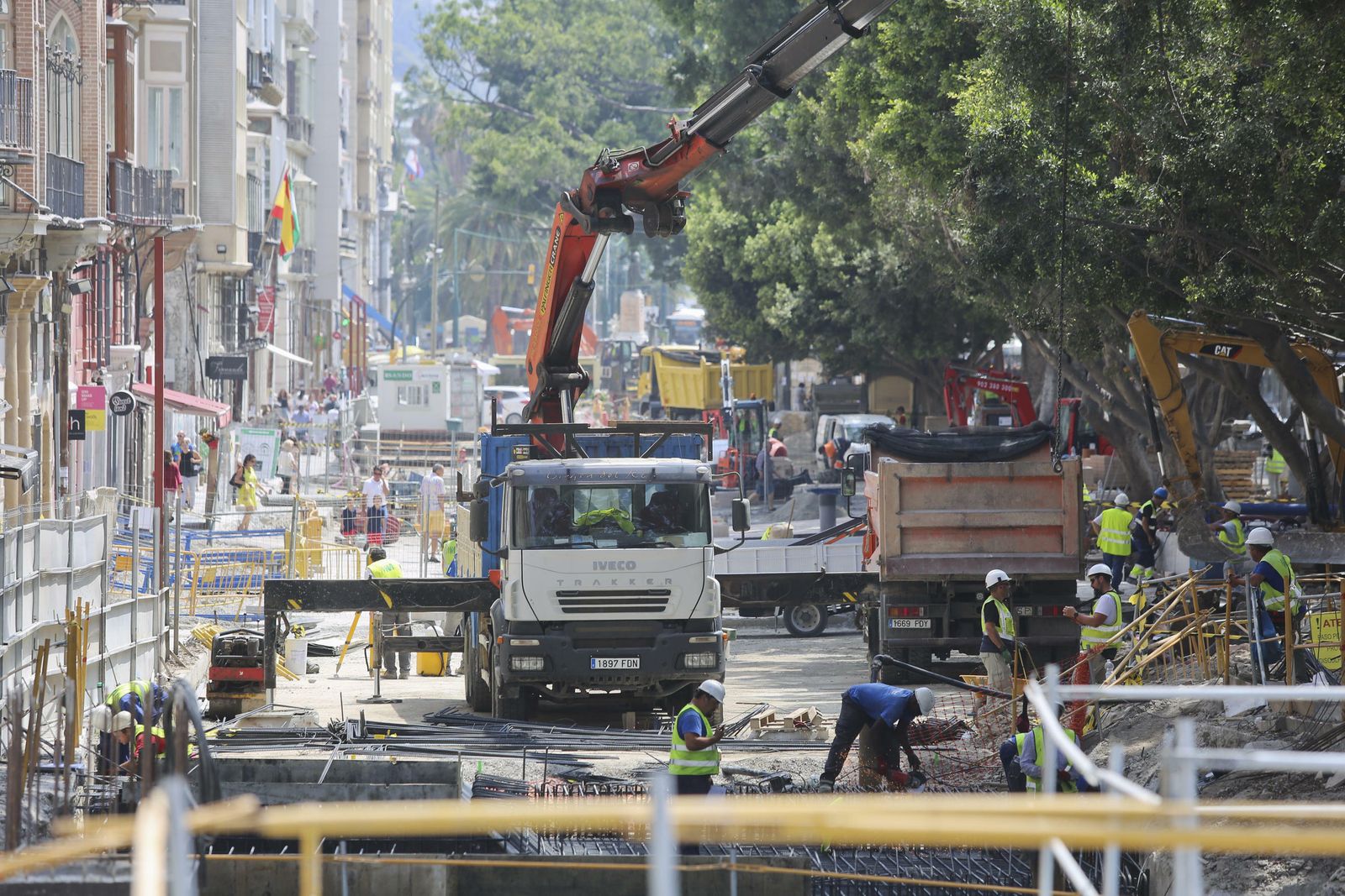 Las fotos de la reurbanización de la Alameda de Málaga