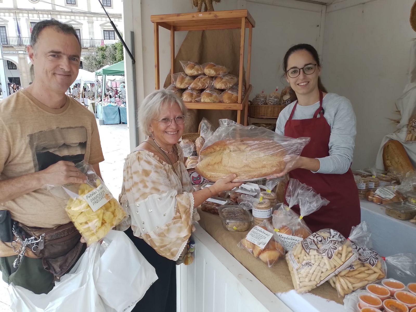 El pan y los dulces tomaron el protagonismo en la feria de Medina Sidonia.