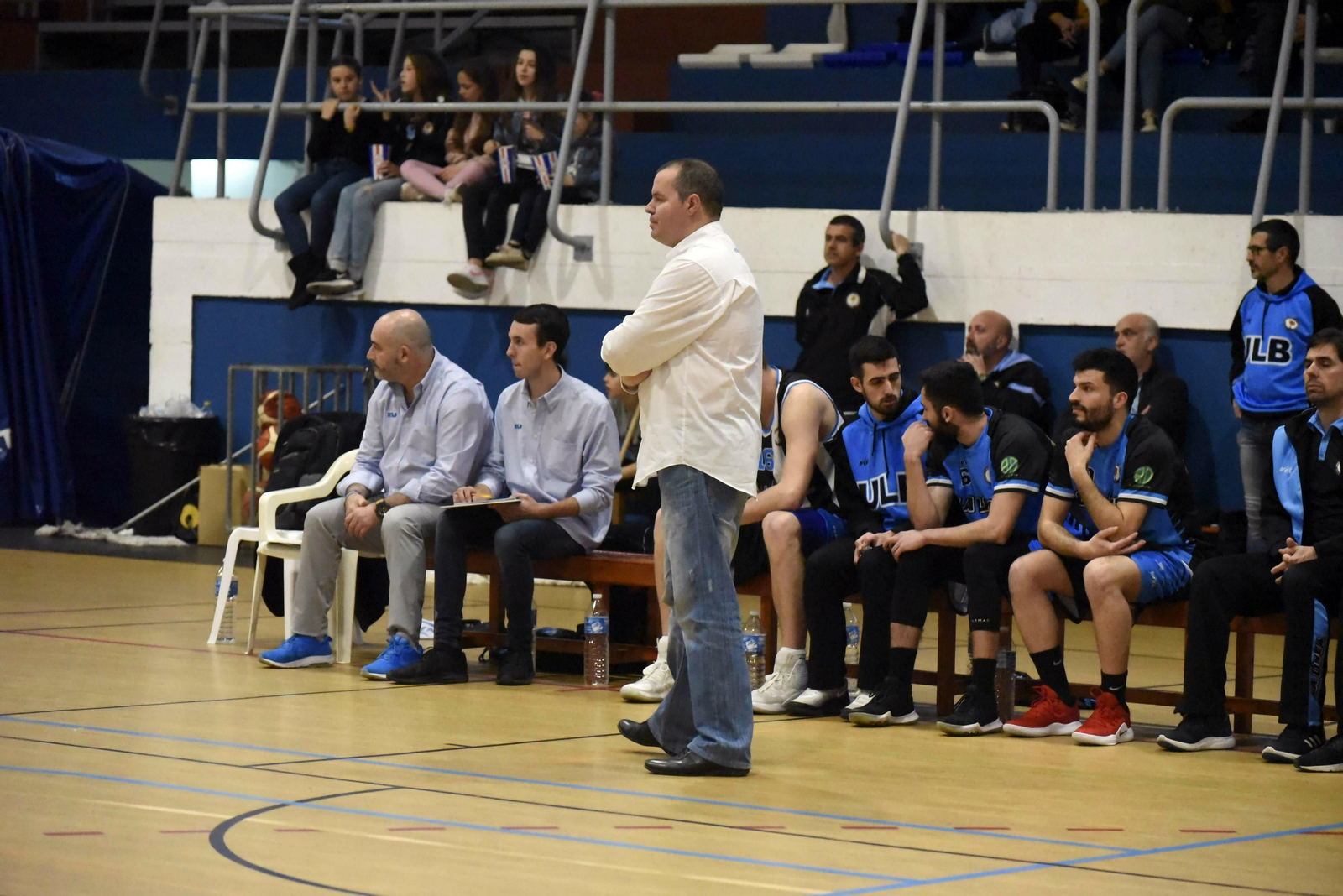 Vicente González, entrenador de la ULB