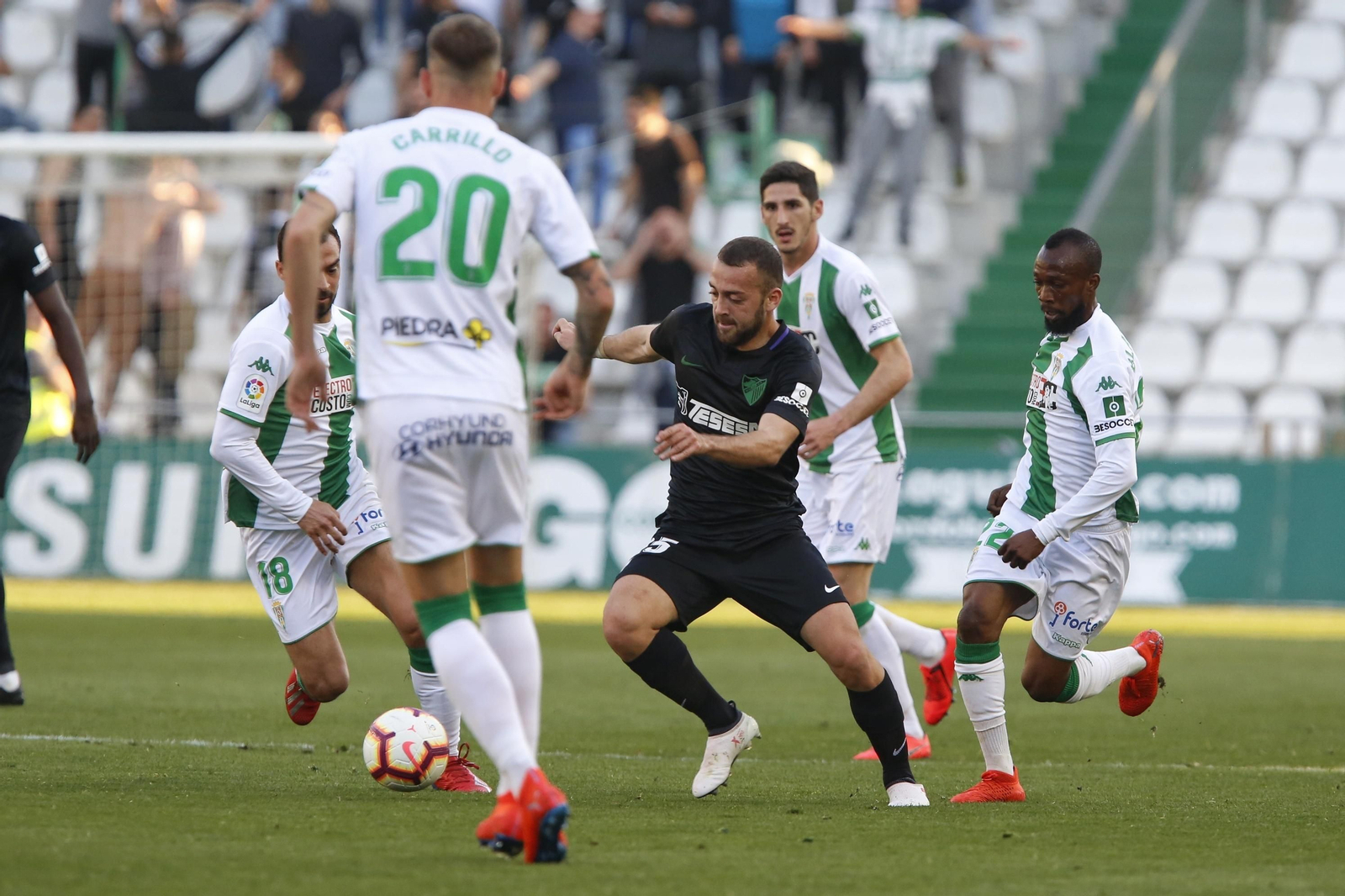 Las imágenes del empate del Córdoba - Málaga (1-1)