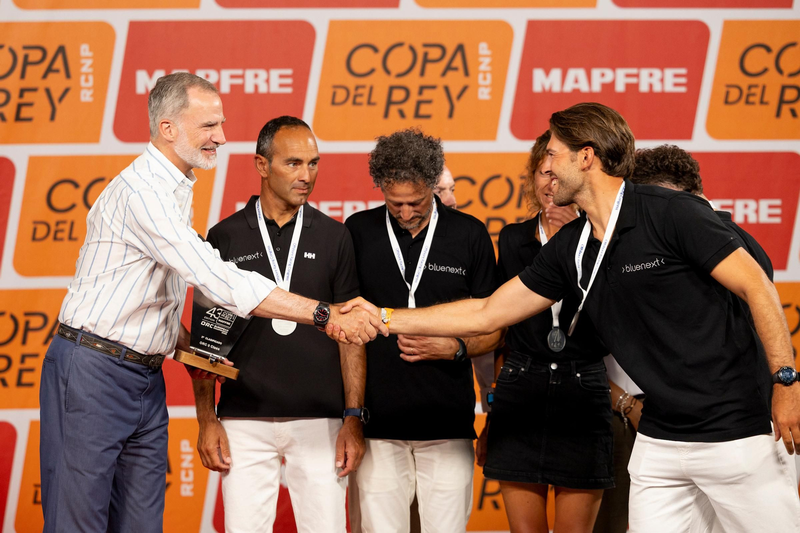 Las fotos de la entrega de premios de la Copa del Rey Mapfre de vela