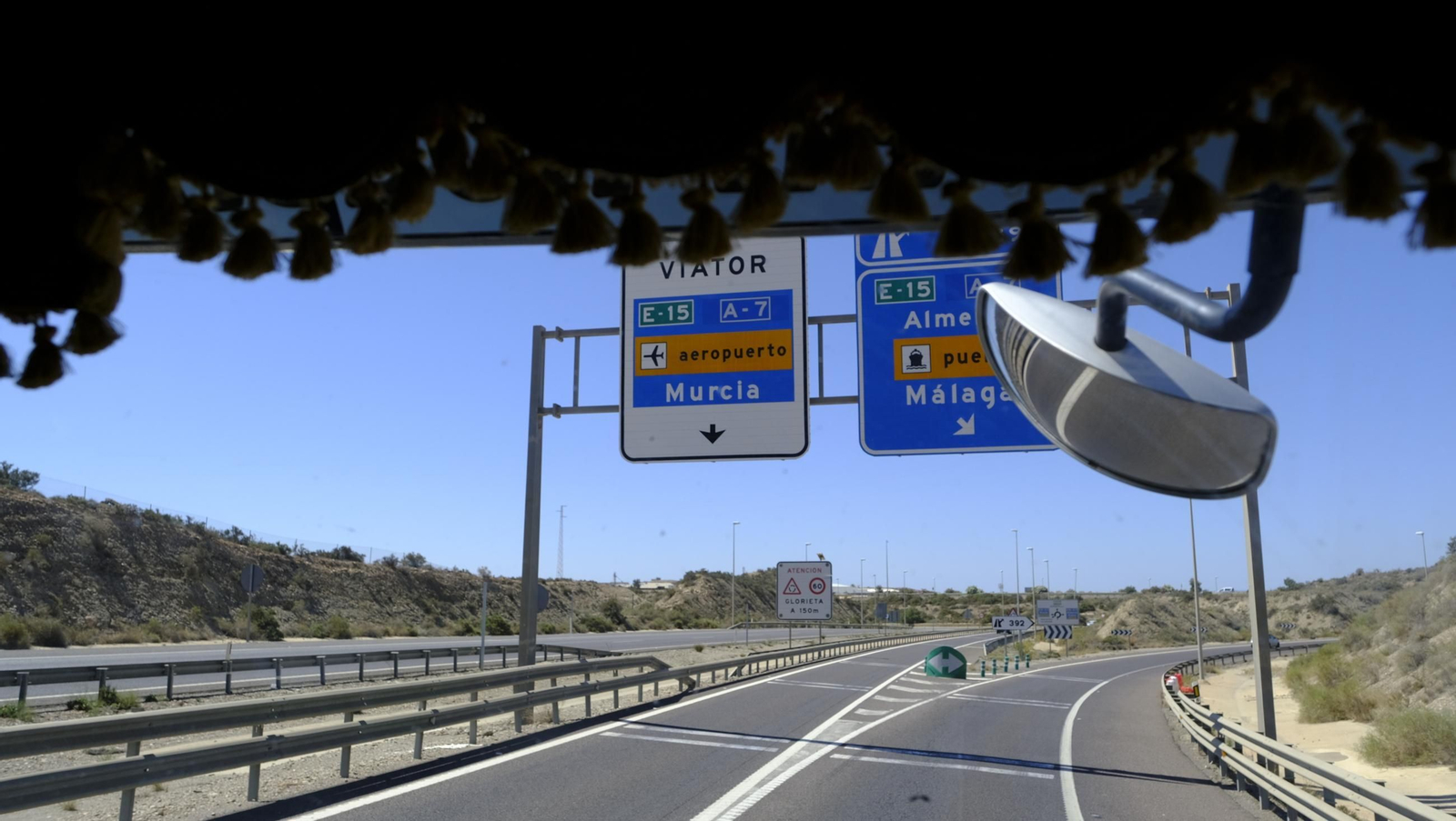 La Carretera del Yeso, en imágenes