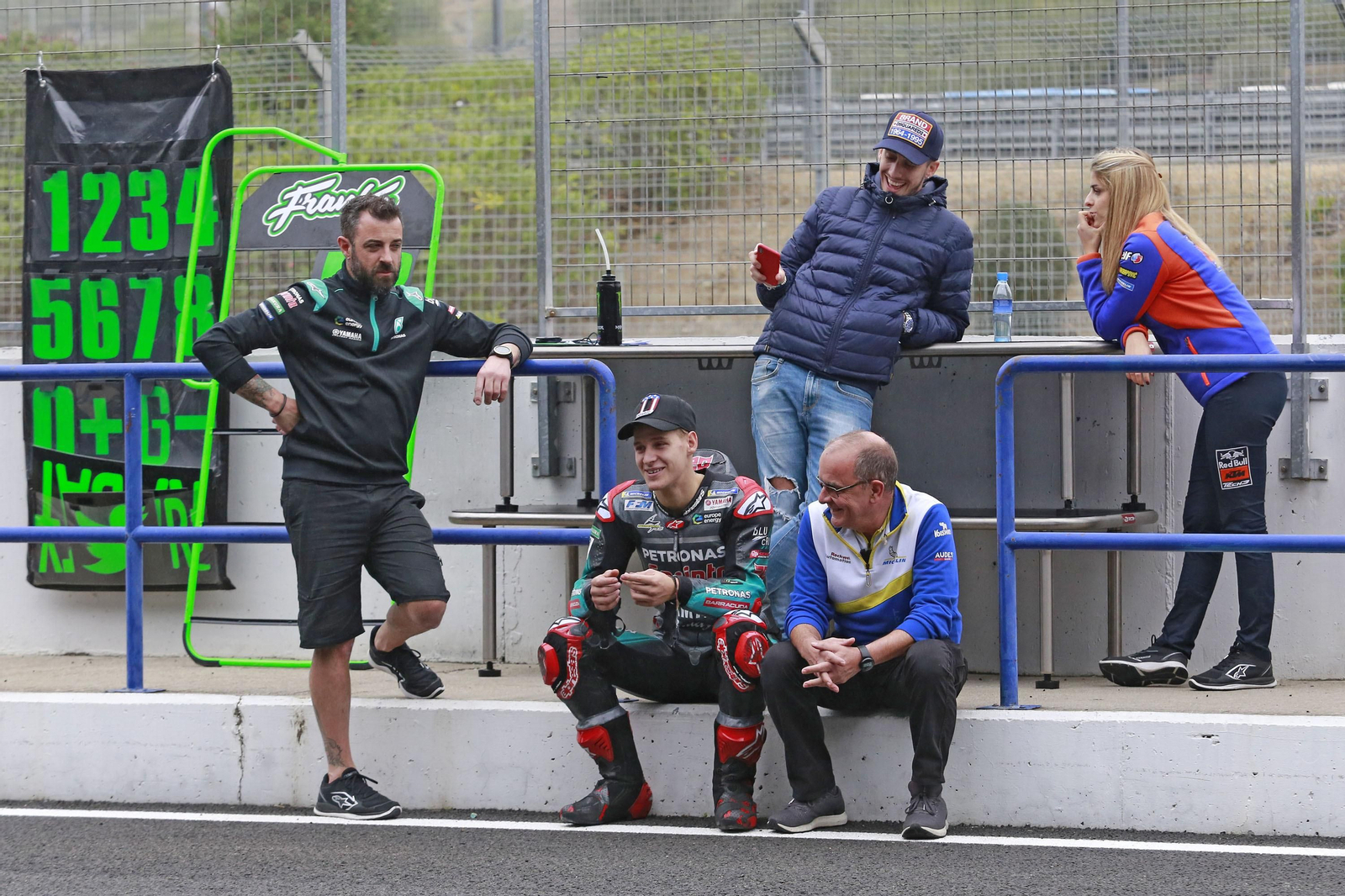 Segundo día de entrenamientos de MotoGP en Jerez