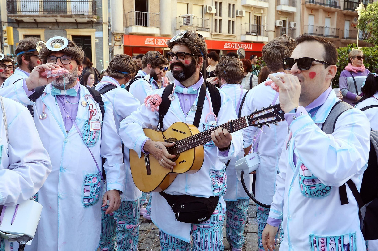 Imágenes de la cabalgata del Carnaval Colombino 2024
