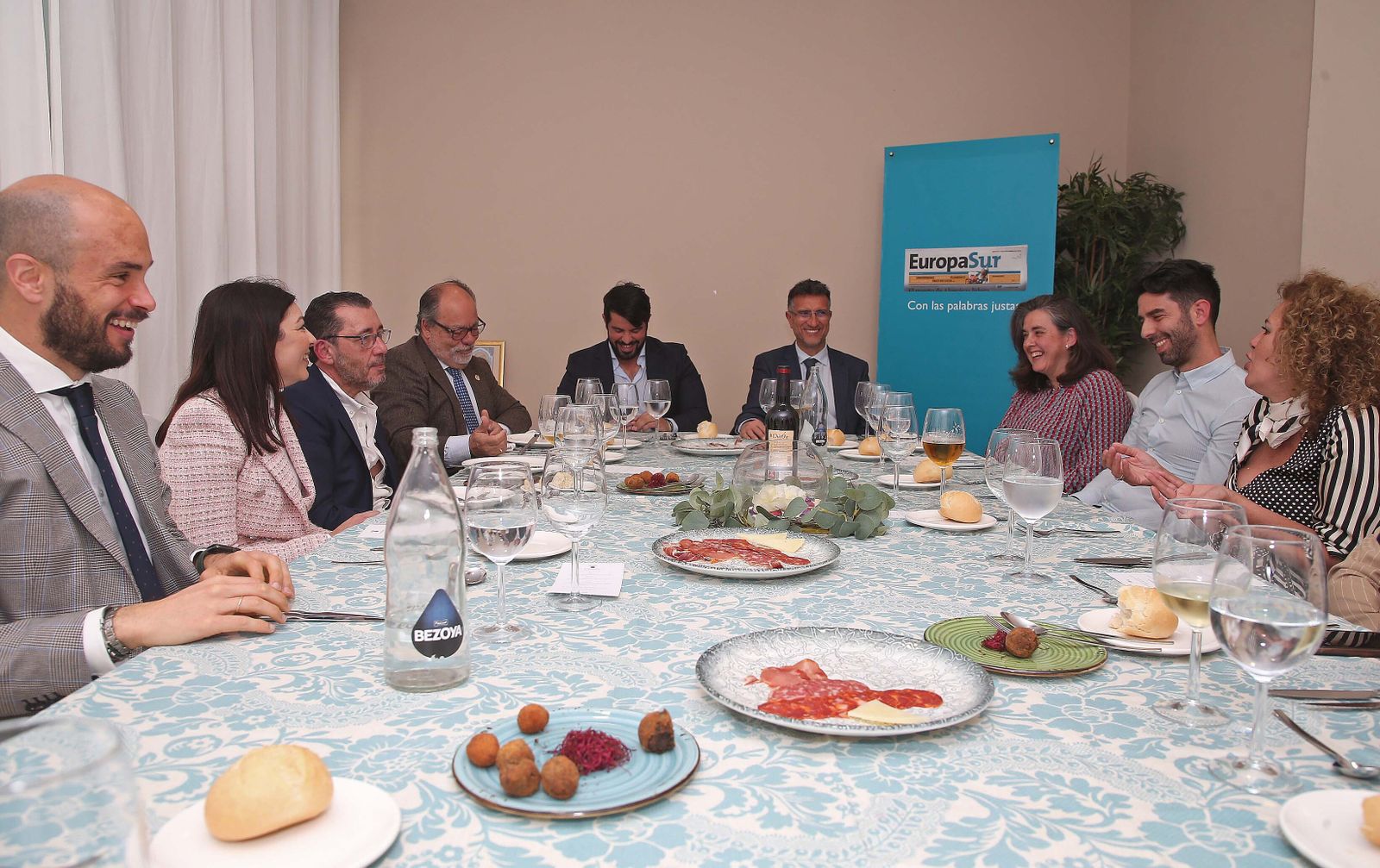 Fotos de la tertulia cofrade de Europa Sur en Algeciras 2023