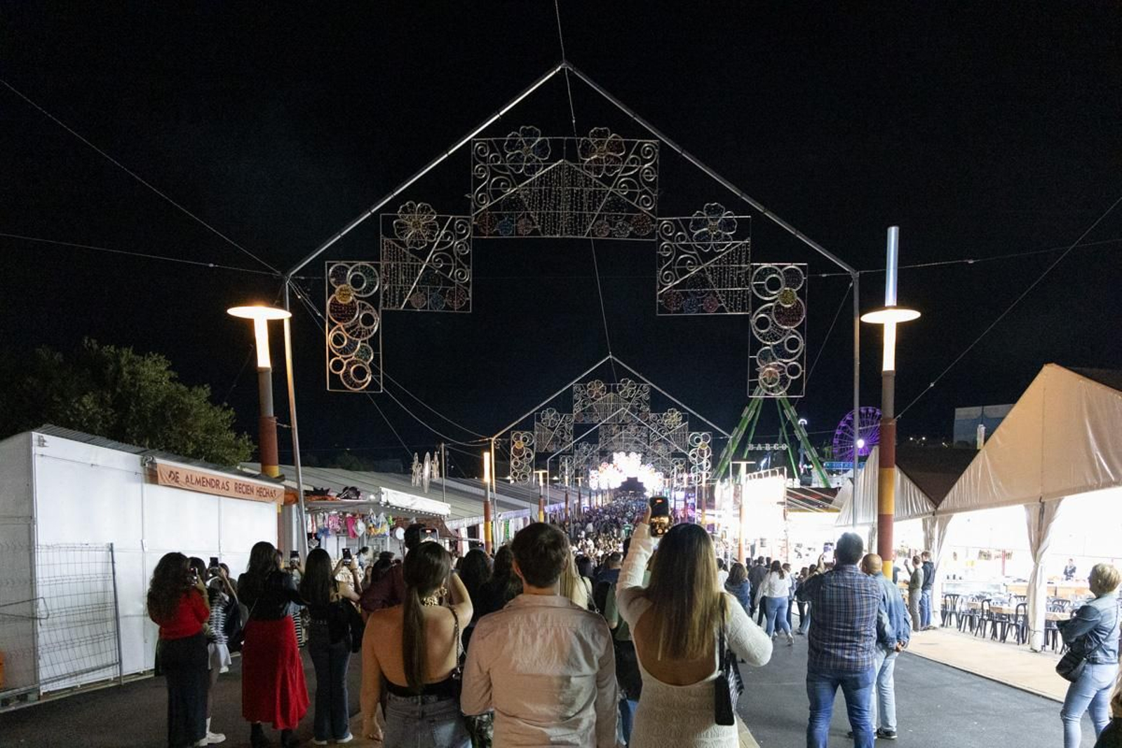 Feria de noche de San Lucas, en imágenes