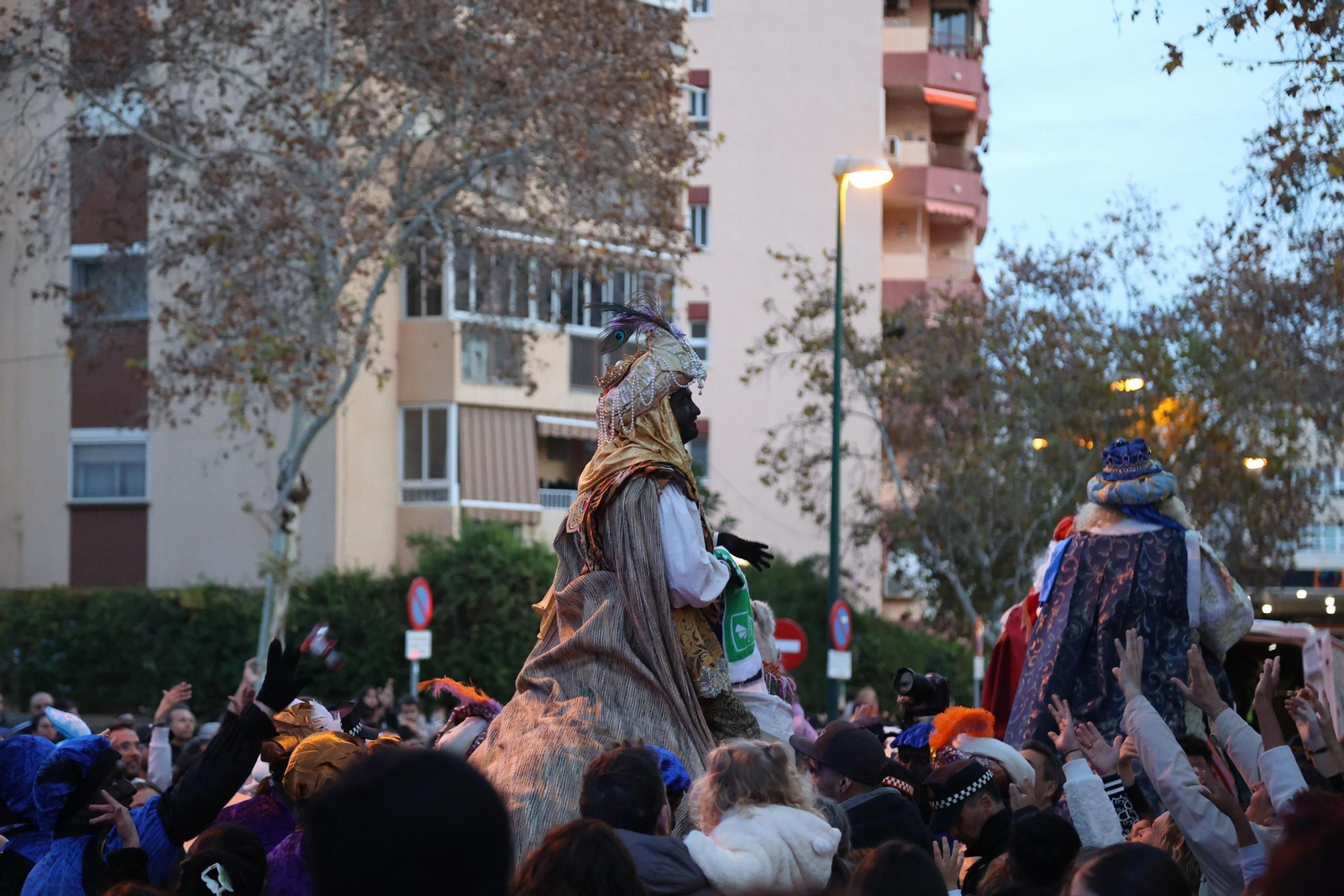 La Cabalgata de Reyes Magos de Cruz de Humilladero, en imágenes