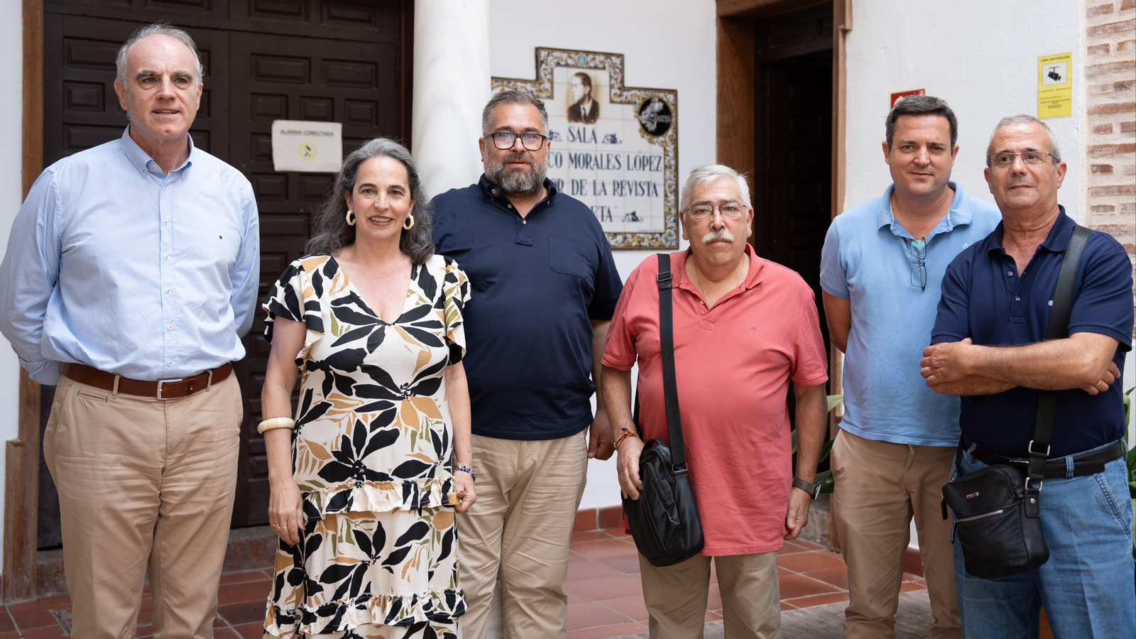 Encuentro cofrade en la sede de la Agrupación de Cofradías de Málaga. Encuentro cofrade en la sede de la Agrupación de Cofradías de Málaga.