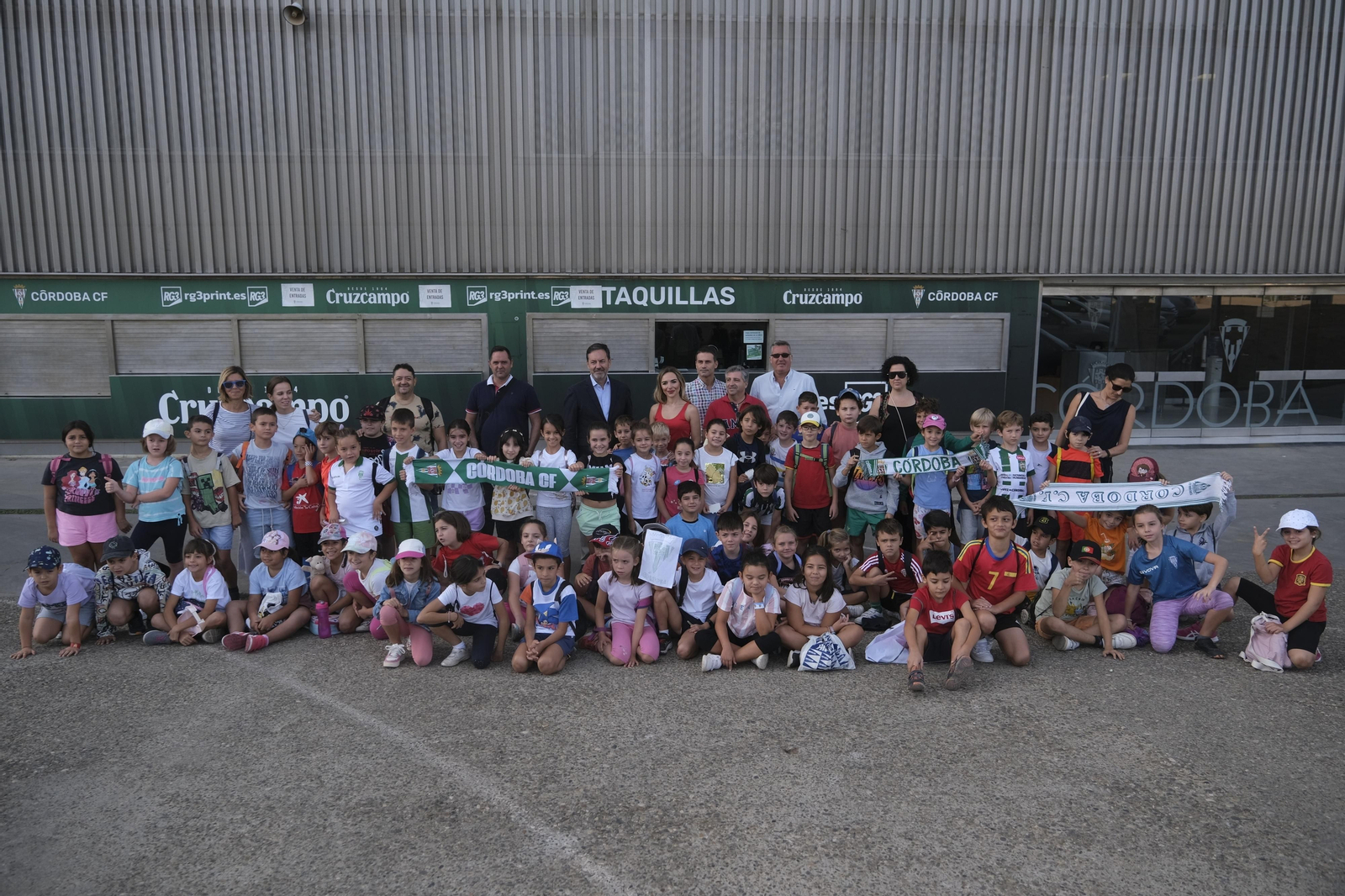 Las mejores imágenes de la primera clase del Aula Blanquiverde del Córdoba CF
