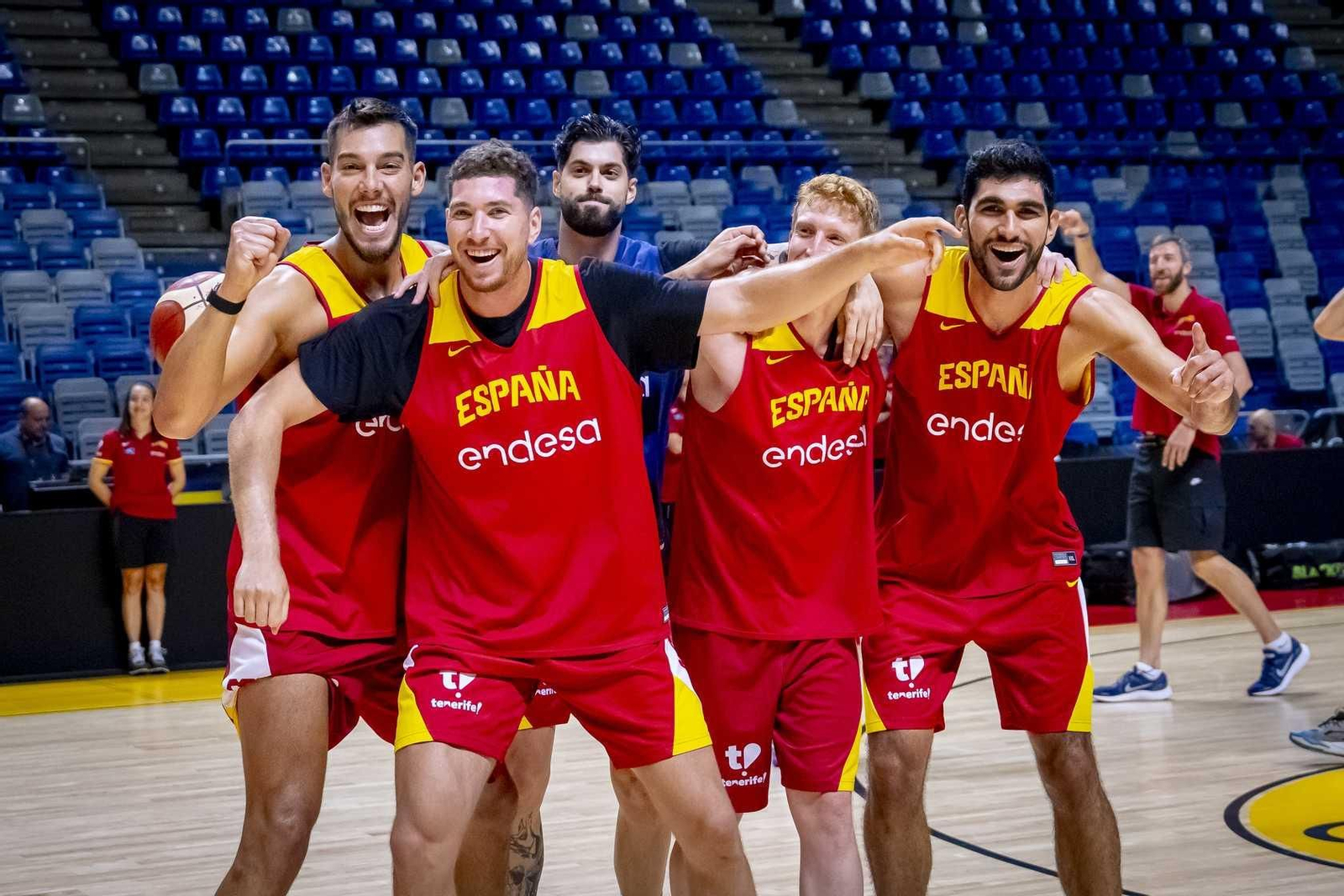 Así luce el Carpena customizado para los partidos de España