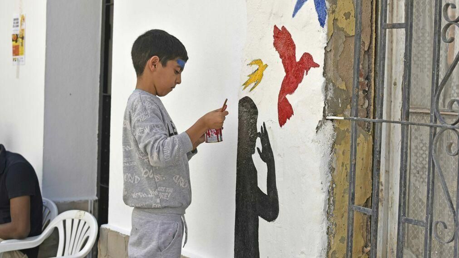 Convivencia de Un barrio de todos en La Caridad.