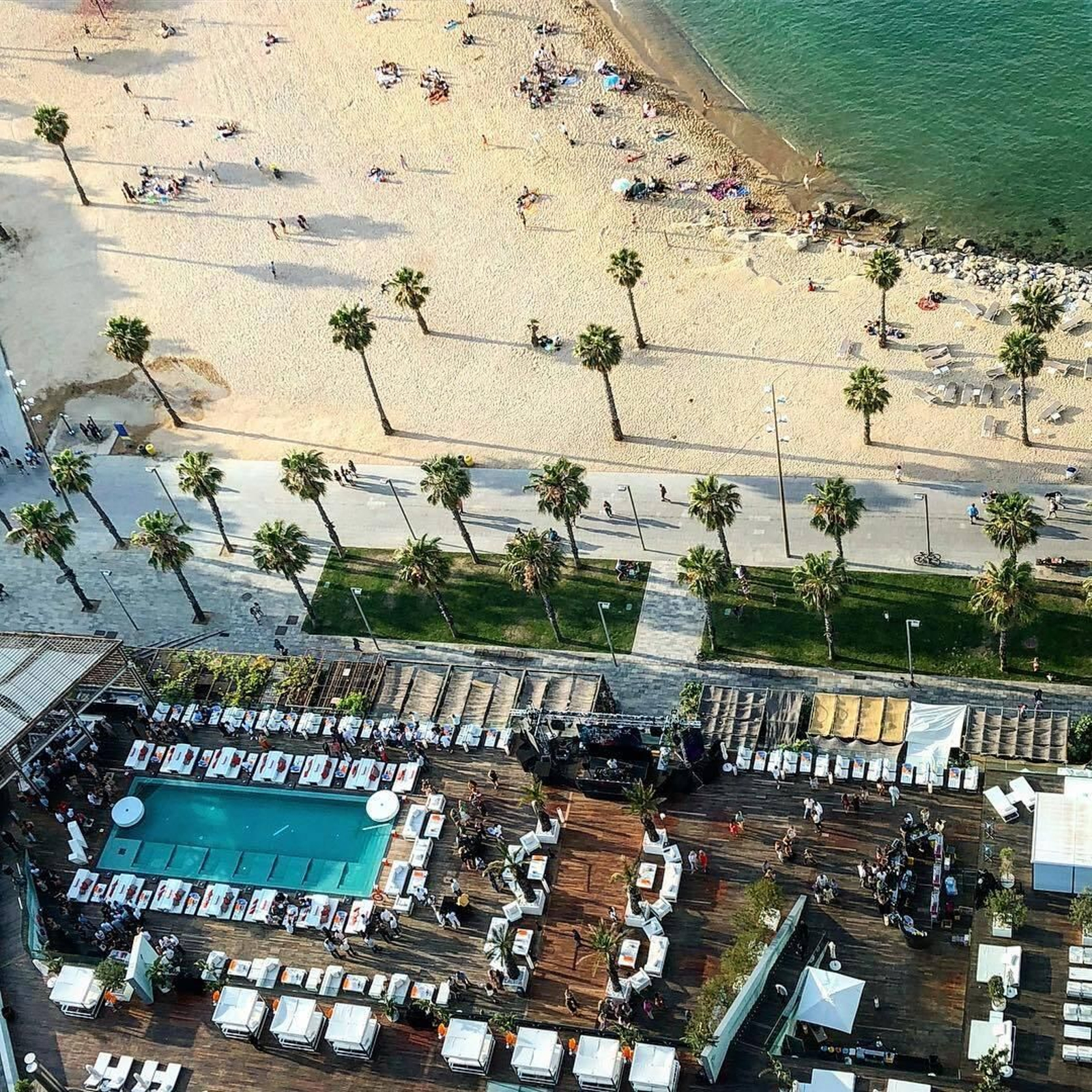 Playa de la Barceloneta.