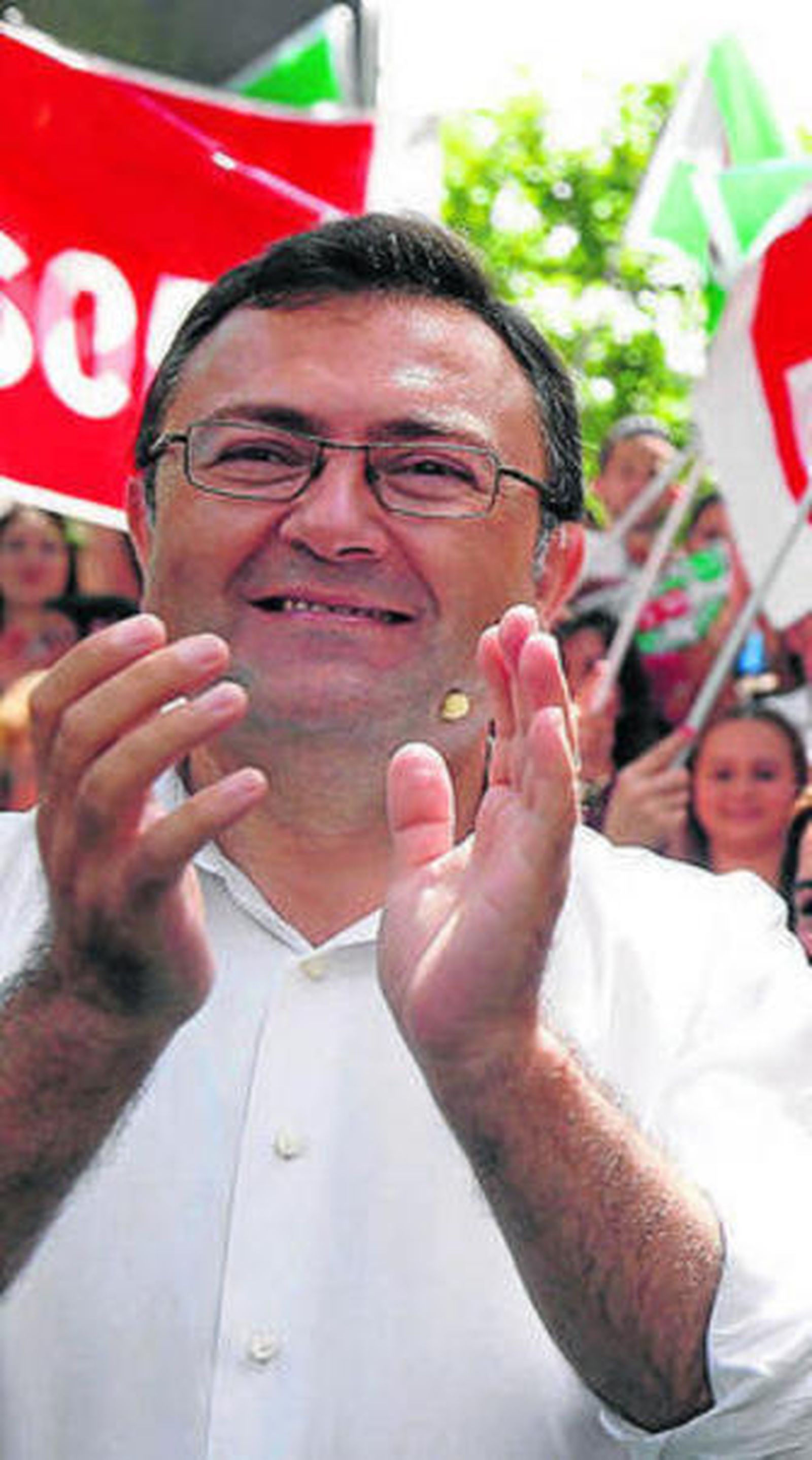 Miguel Ángel Heredia, en Vélez.
