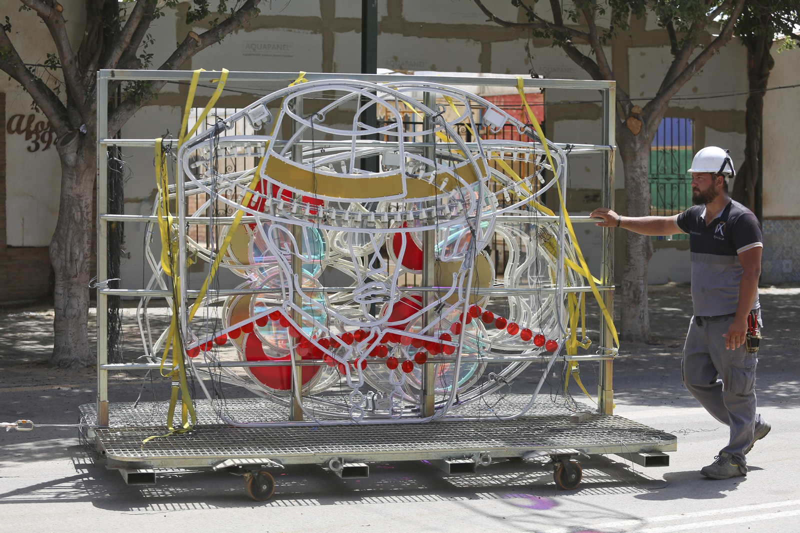 Cuenta atrás para la Feria de Málaga en el Real (fotos)