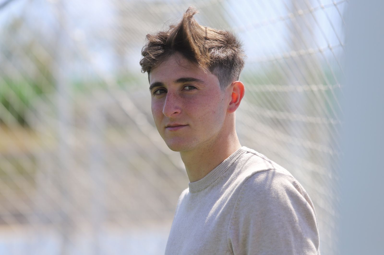 Las fotos de la entrevista a Álex Mula, jugador del Málaga CF