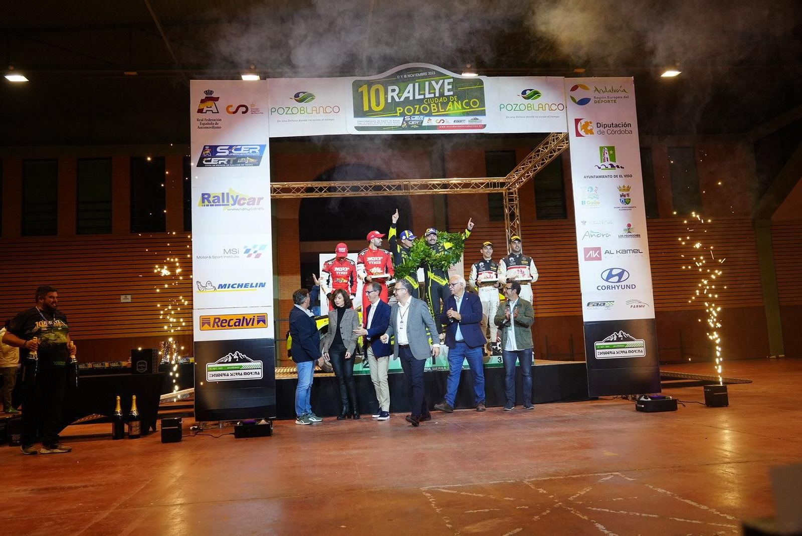 Las mejores imágenes de la entrega de premios del Rallye Ciudad de Pozoblanco
