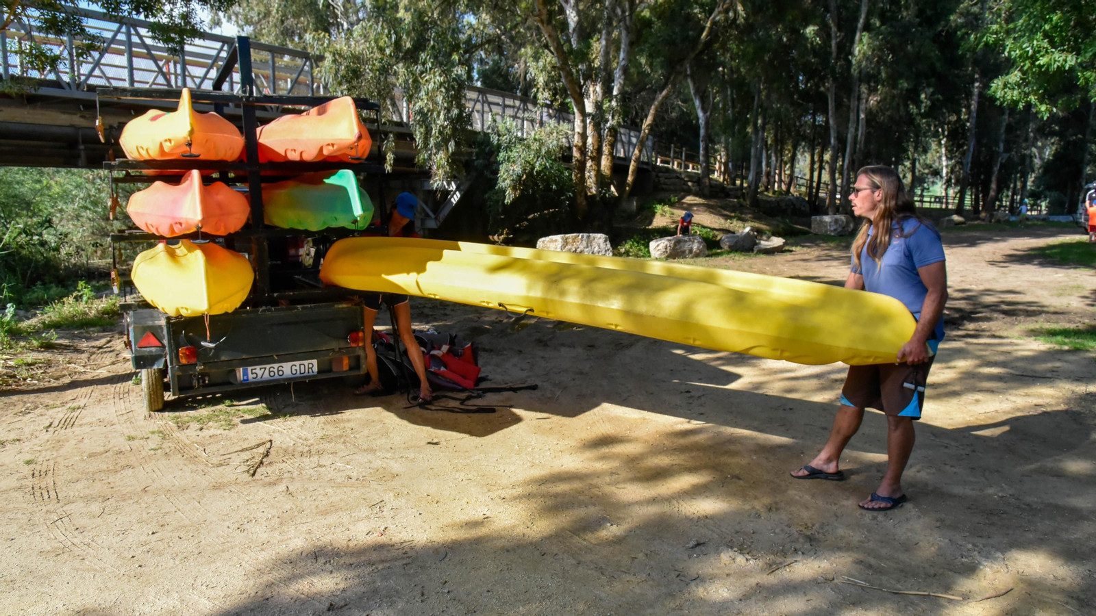 Ruta en kayak por El Palmones