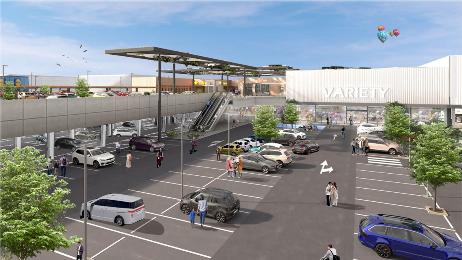 El nuevo centro comercial Entrenasas ocupará una parcela de 45.000 metros cuadrados en Entrenúcleos.
