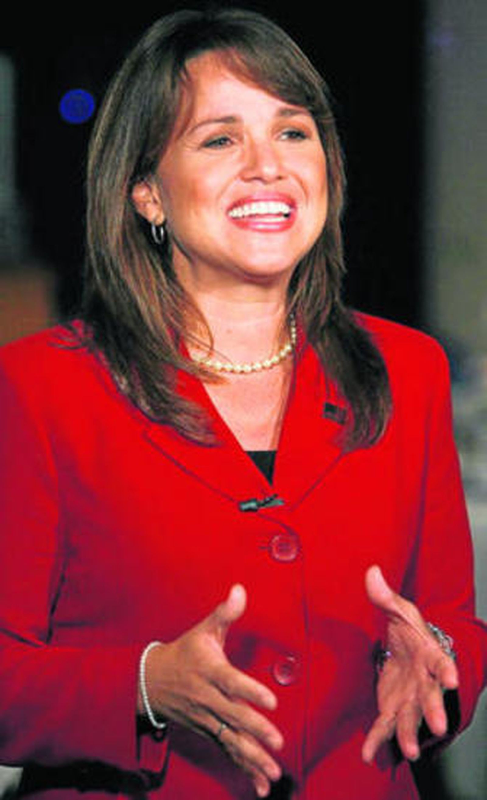 La candidata del Tea Party en Delaware, Christine O'Donnell.