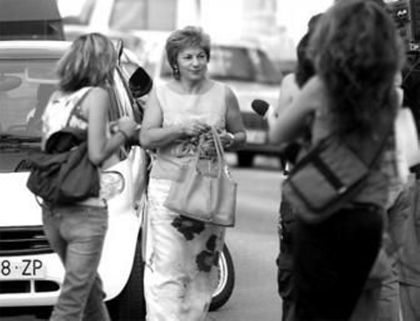 Dolores Vázquez, en Fuengirola en agosto de 2004.
