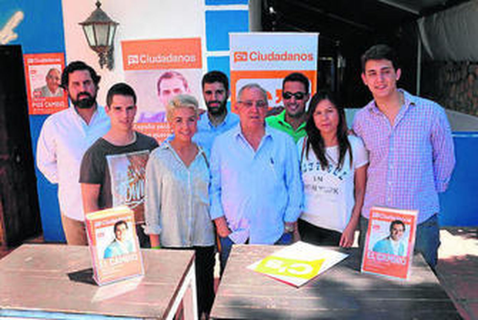 Vilches, ayer, en su encuentro con jóvenes.