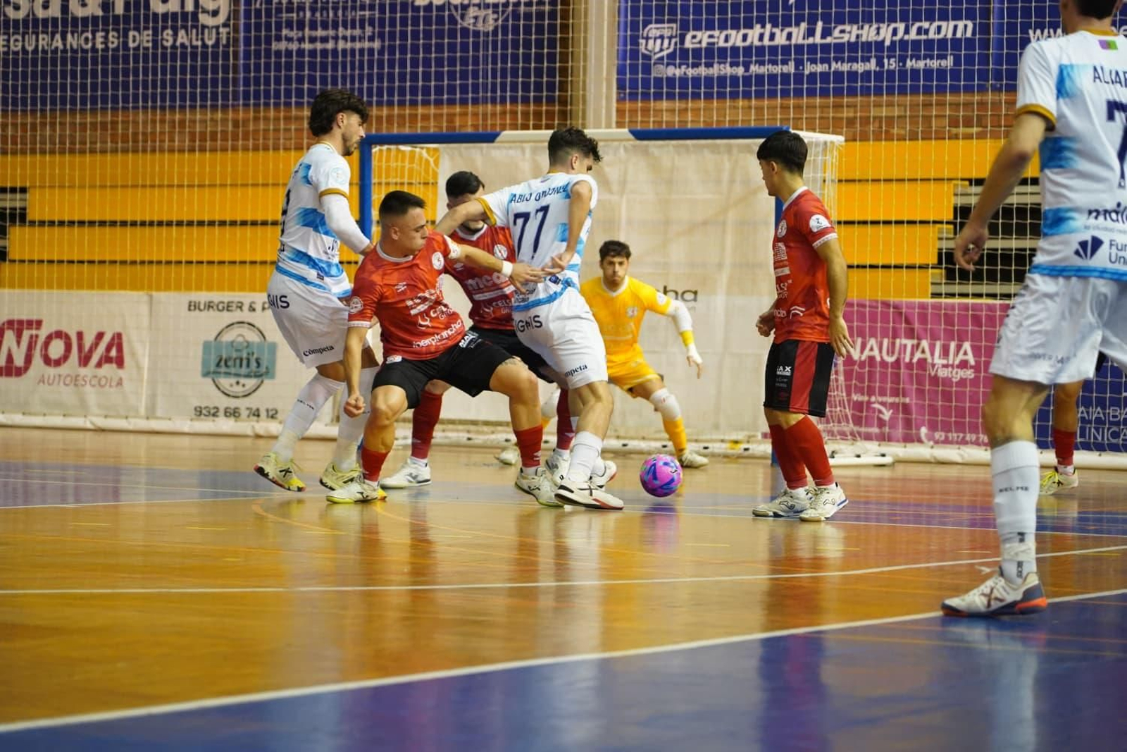 Tres puntos muy peleados del Heredia 21 en Martorell (5-7)