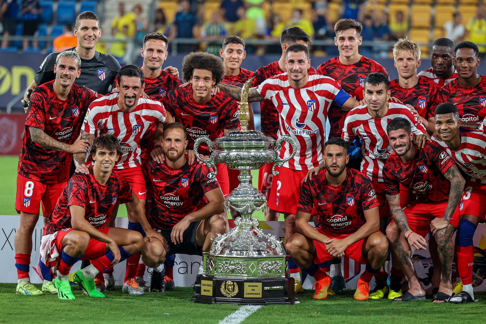 Las imágenes del Cádiz-Atlético de Madrid del Trofeo Carranza