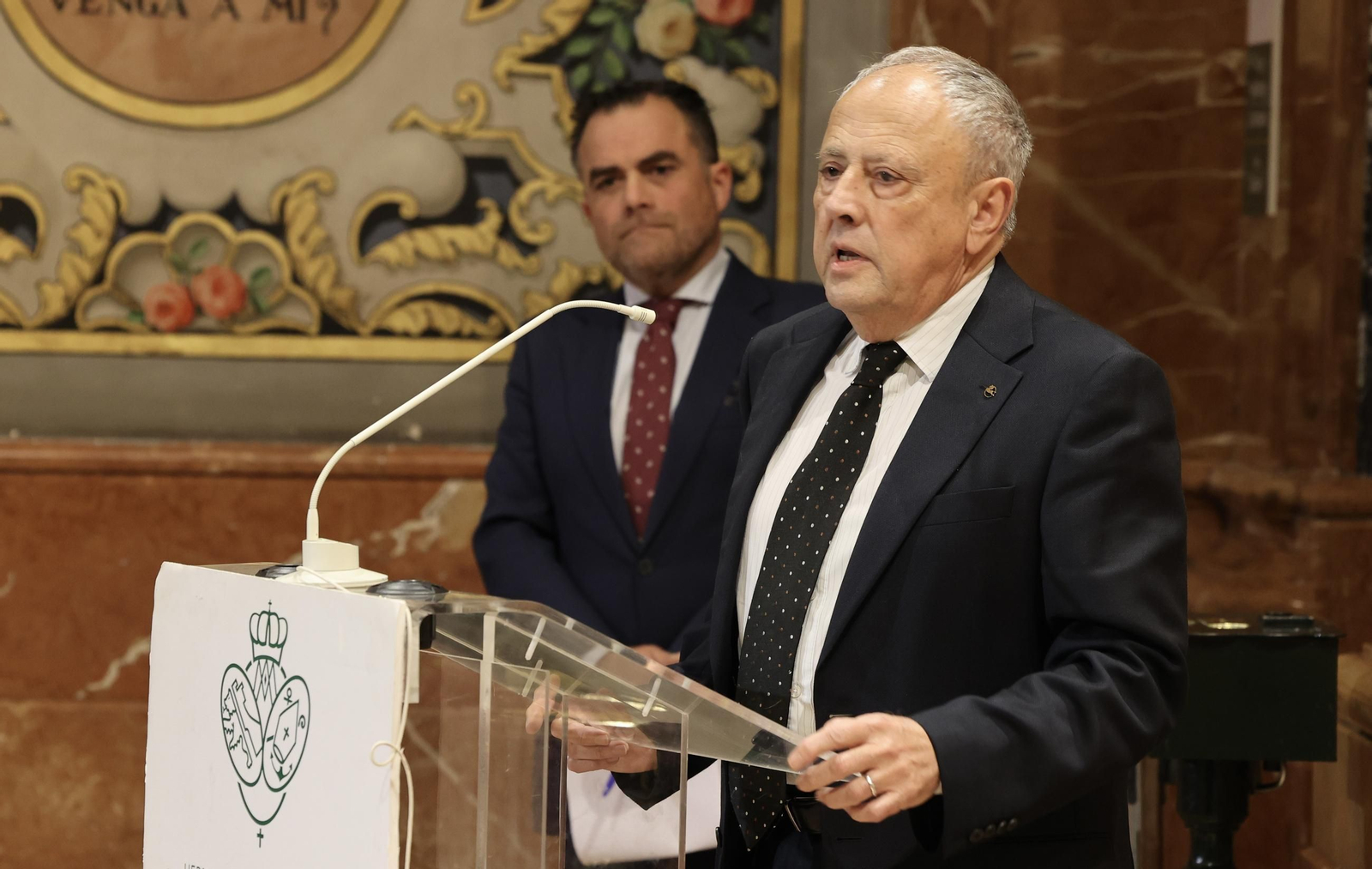 Presentación del cartel de la Macarena de Luis Gordillo