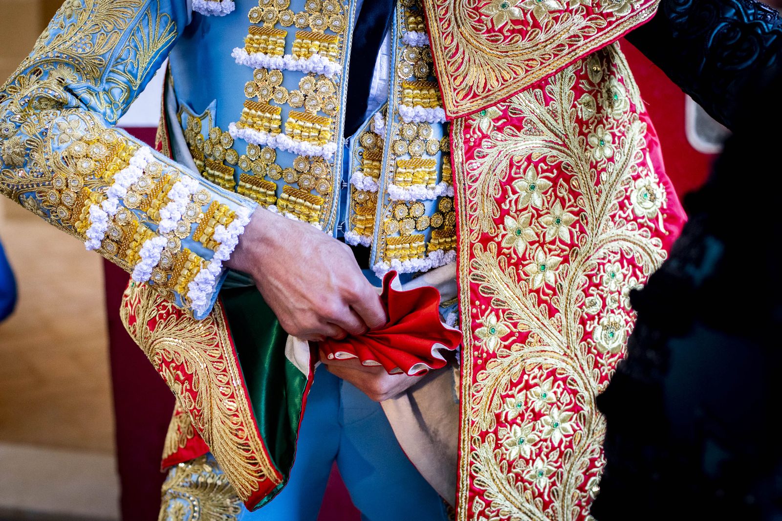 Daniel Crespo, Manzanares y Juan Ortega, en la plaza de toros de El Puerto