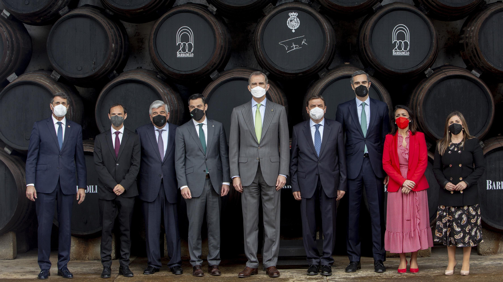 La visita del Rey Felipe VI a Sanlúcar, en imágenes