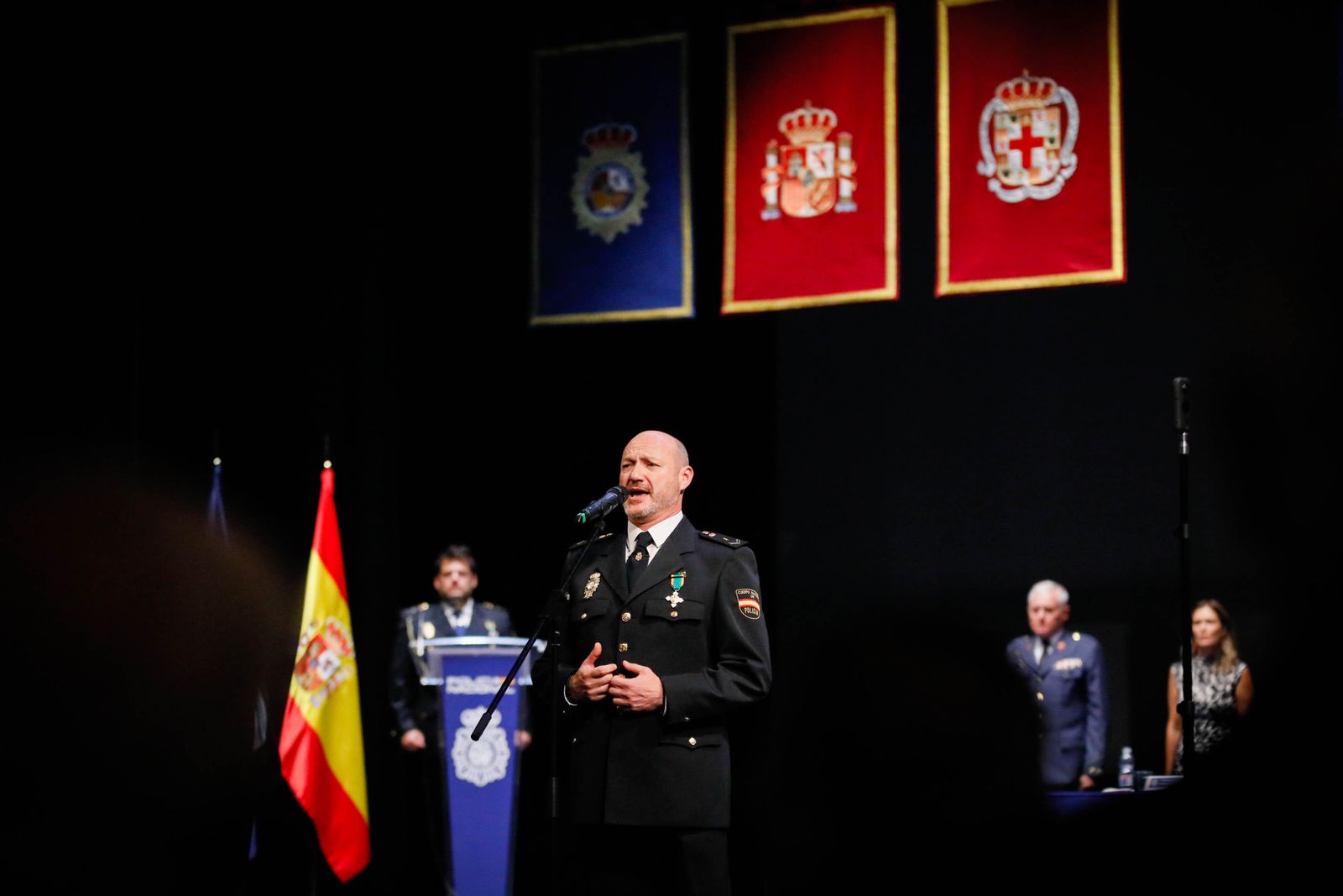 Patrón de la Policía Nacional en Almería