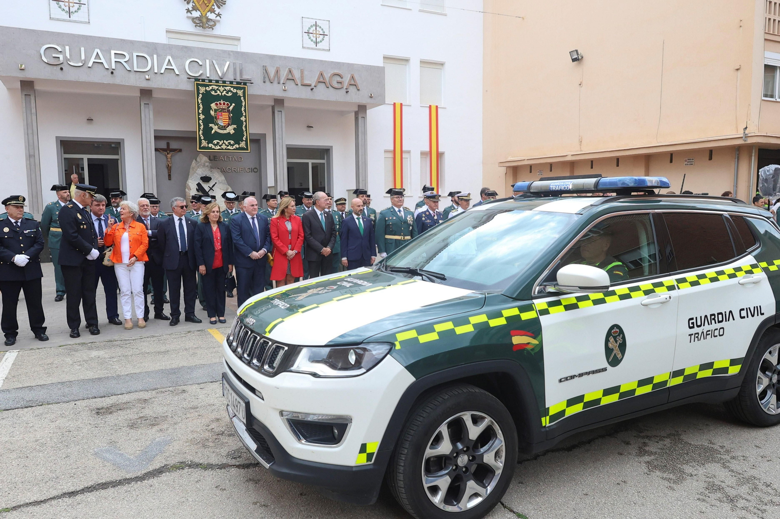 La Guardia Civil de Málaga homenajea a los agentes retirados en su 179 aniversario