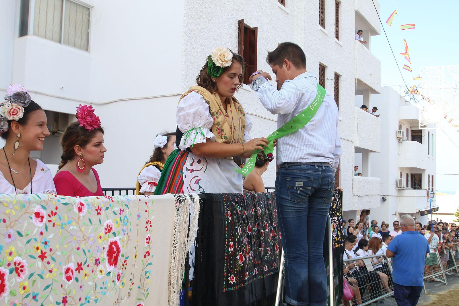 Fotogalería de la carrera de cintas a caballo en Mojácar