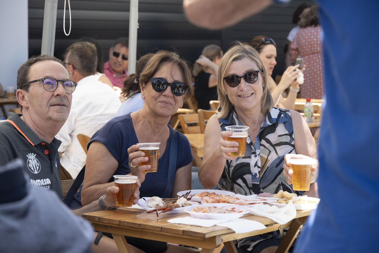 Imágenes del sábado en la 'IX Feria de la Gamba y el Marisco de Huelva'