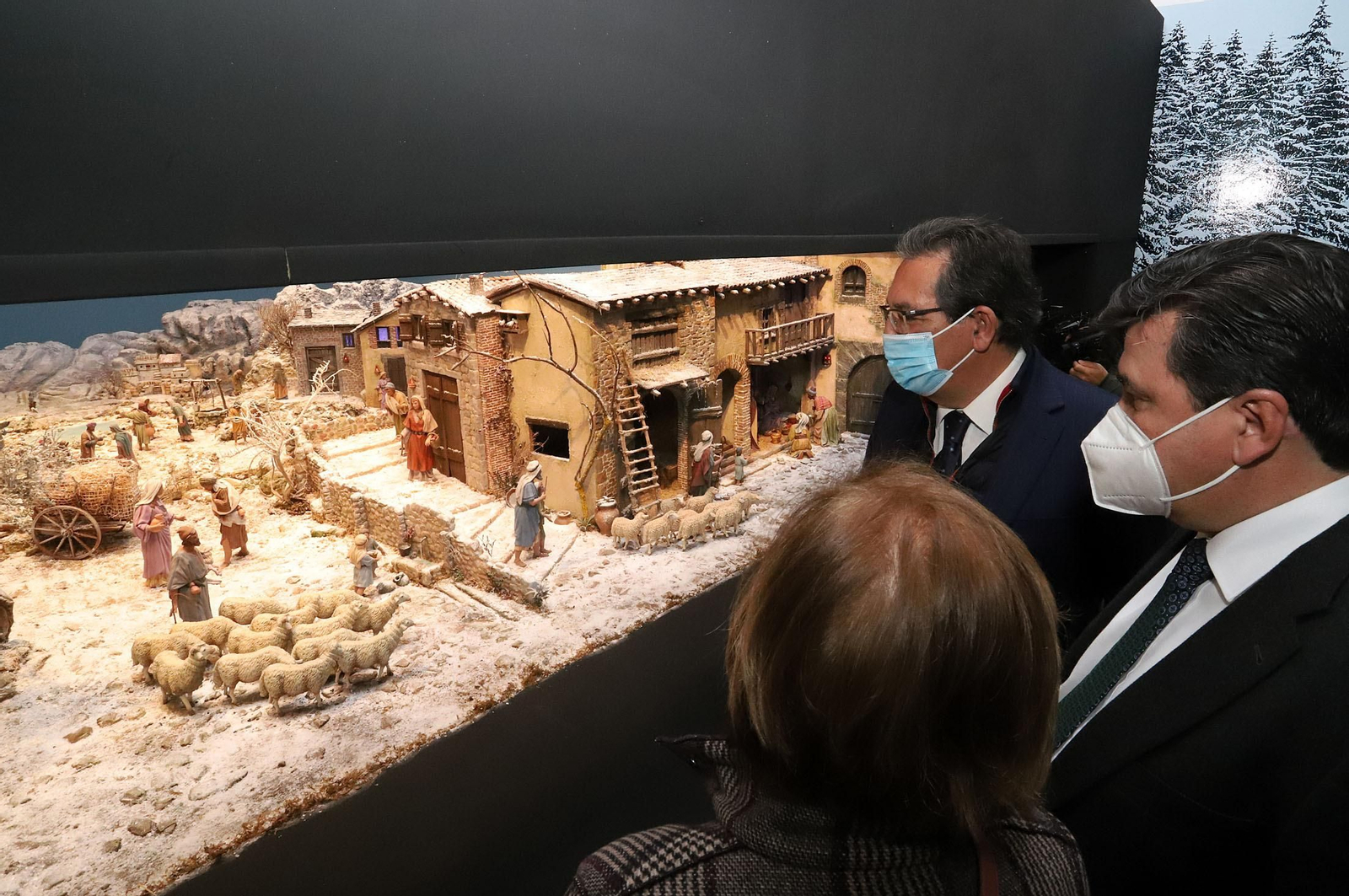 Belén de la Fundación Cajasol, en imágenes