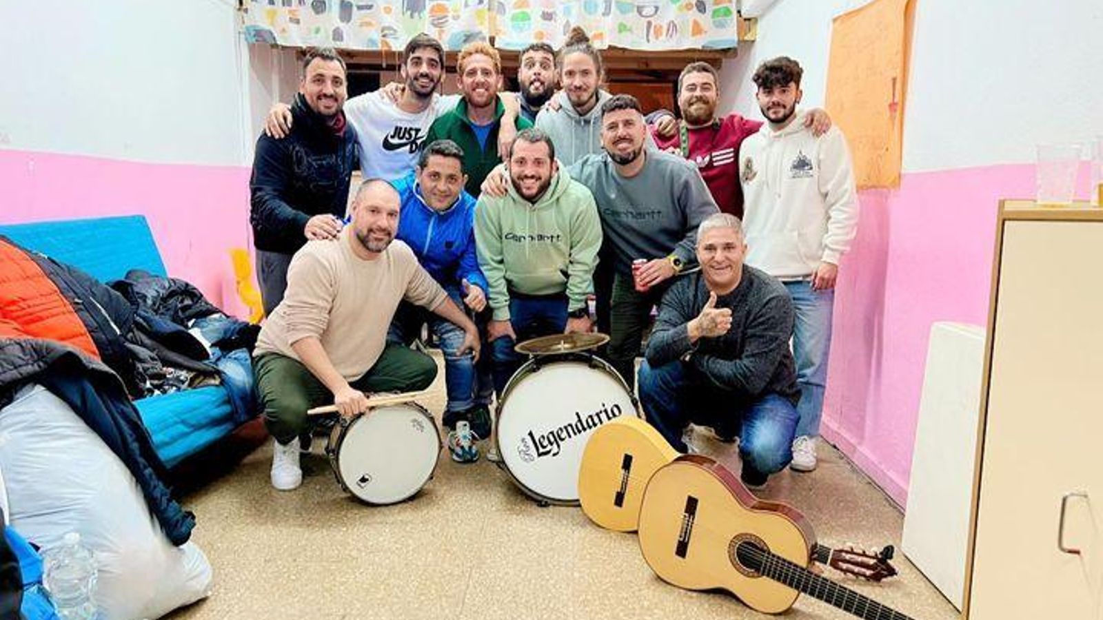 La chirigota 'Los de Cádiz sur'