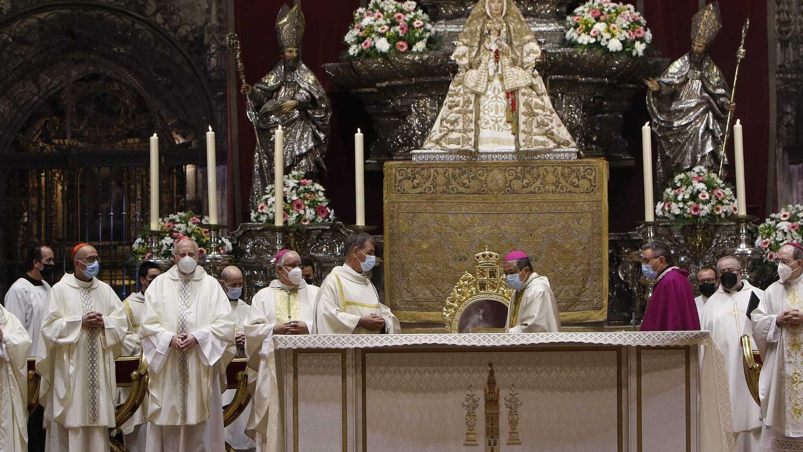 Un momento de la celebración.