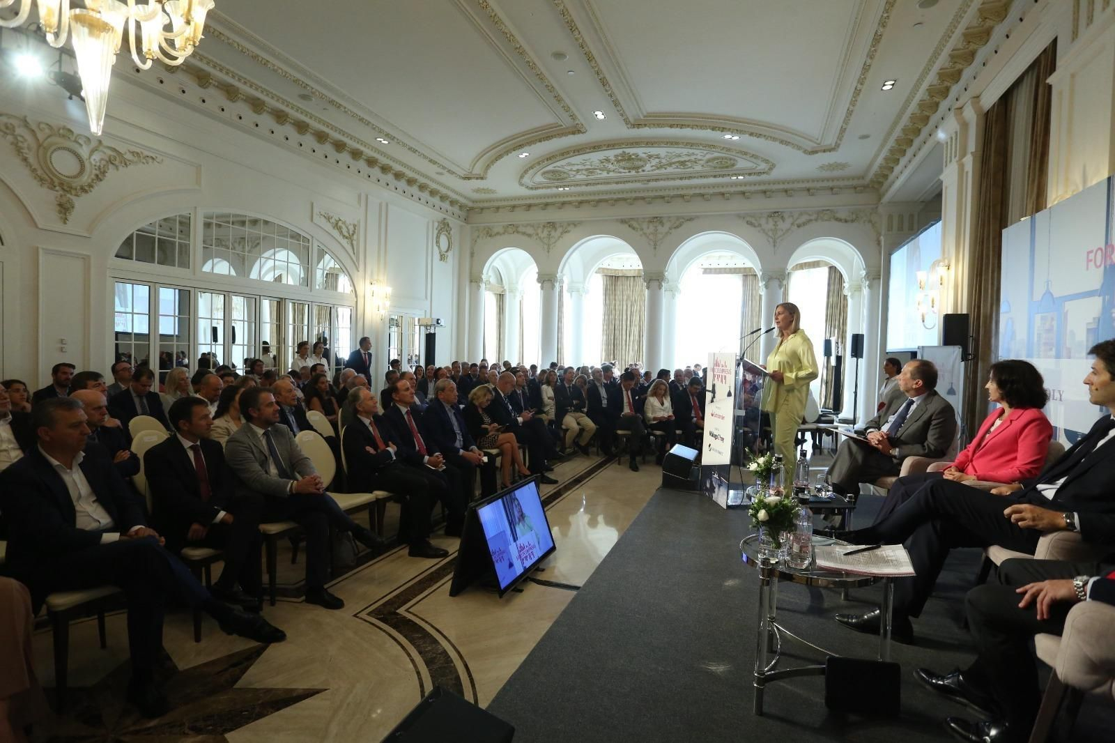 Las fotos del Foro de Empresas organizado por el Grupo Joly y el Banco Santander en Málaga