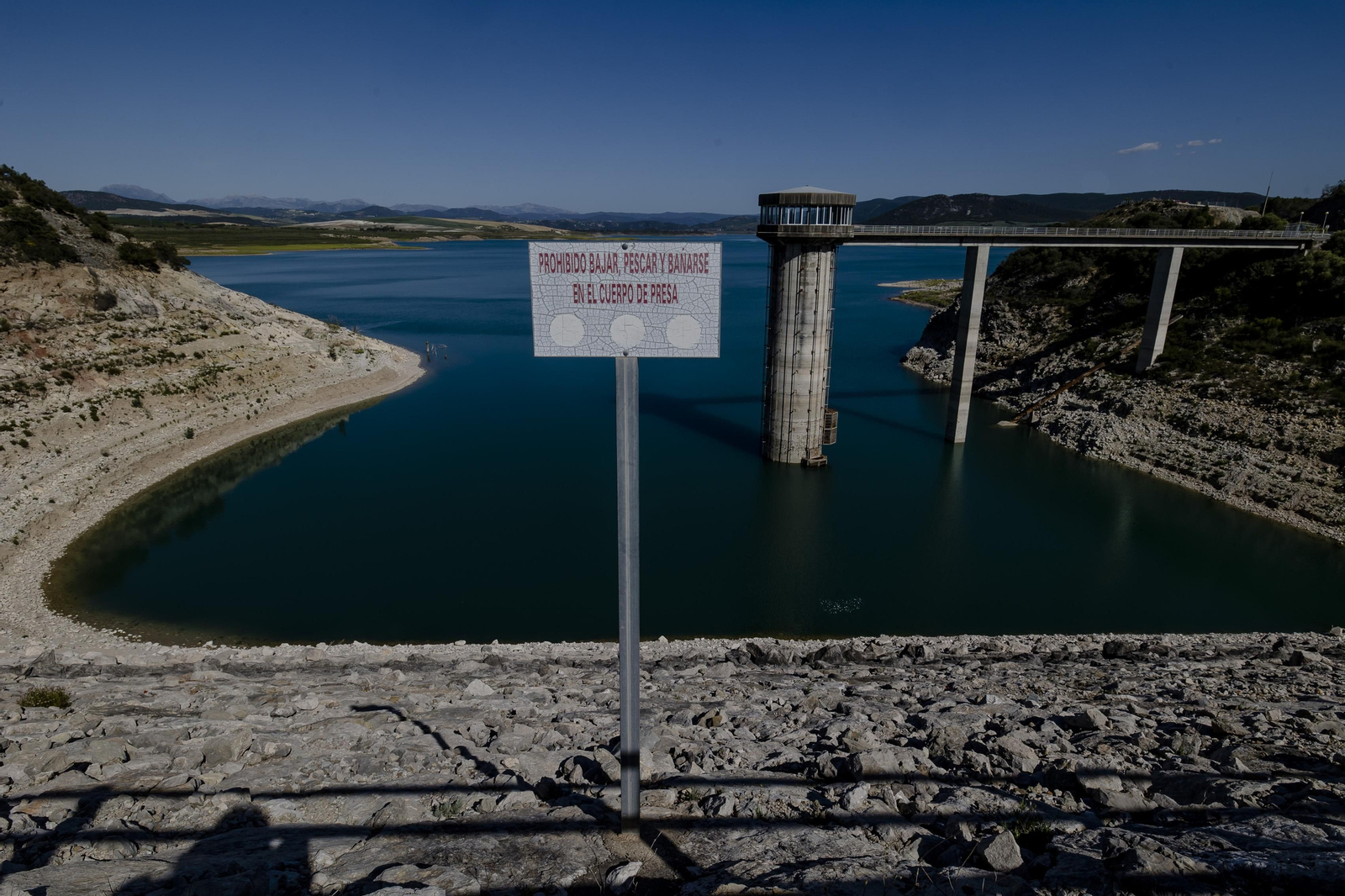 El pantano de Guadalcacín II está al 17,13% de su capacidad. El pantano de Guadalcacín II está al 17,13% de su capacidad.
