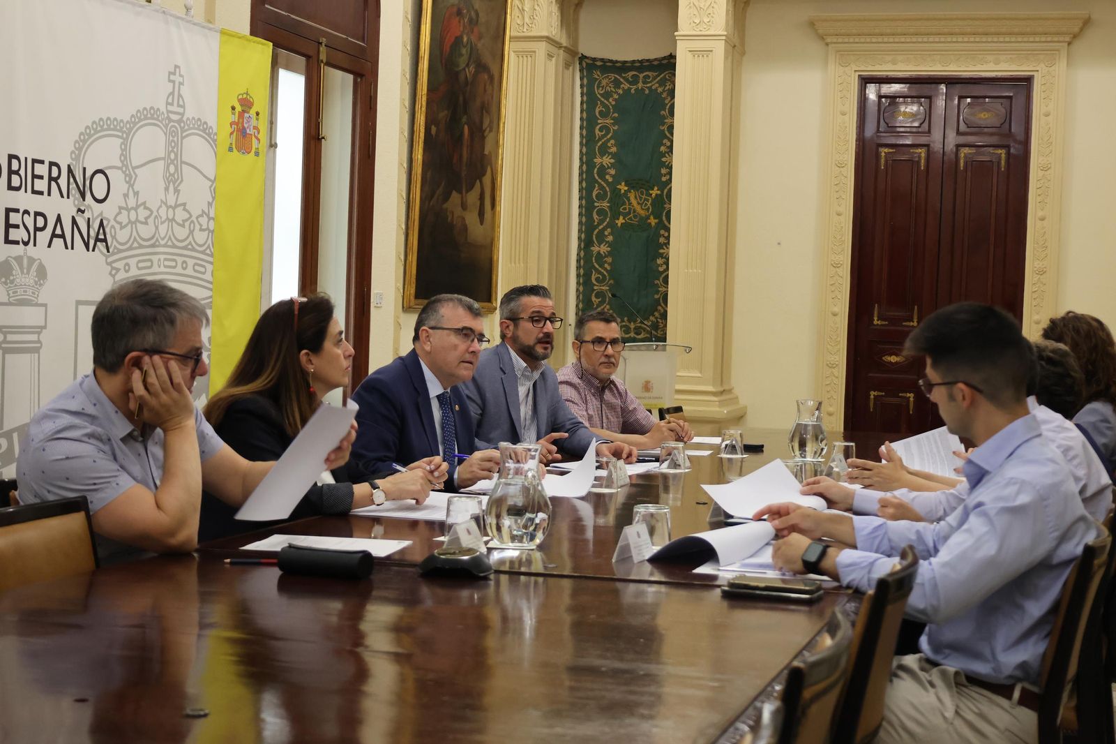 Imagen de la reunión donde se ha dado el visto bueno a los proyectos