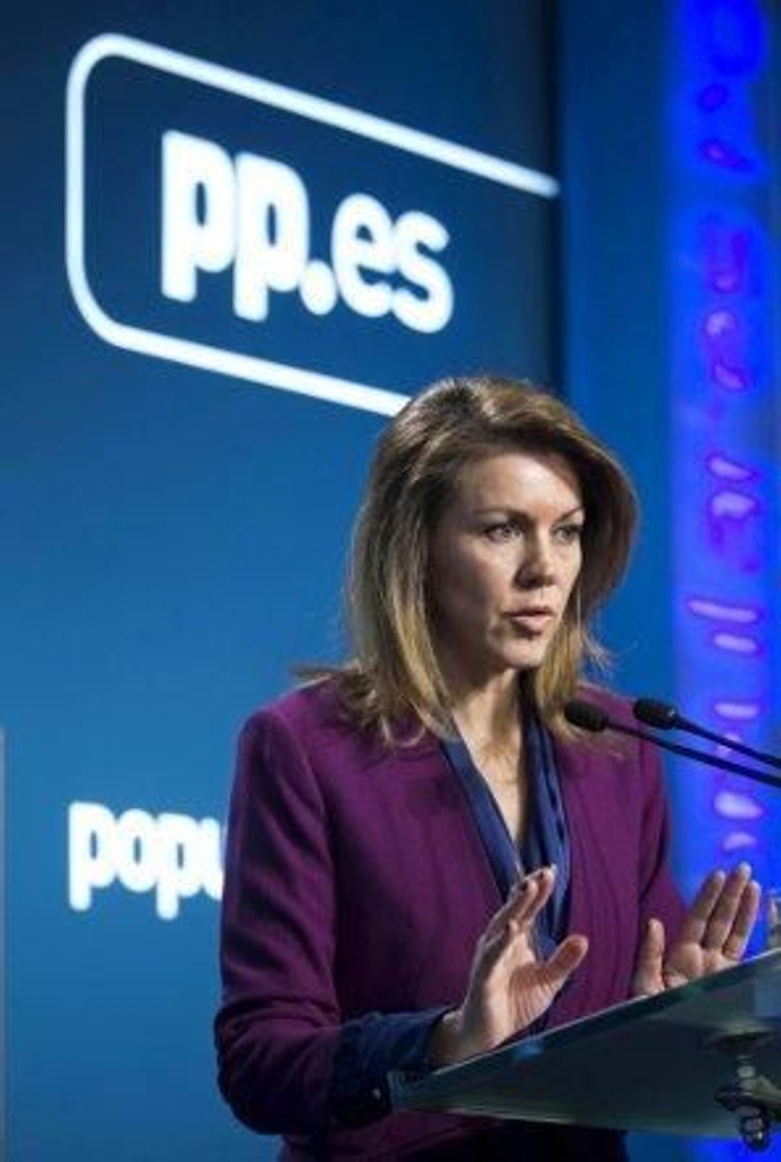 Cospedal: "Las informaciones sobre Bárcenas sólo buscan perjudicar al PP y a Rajoy"